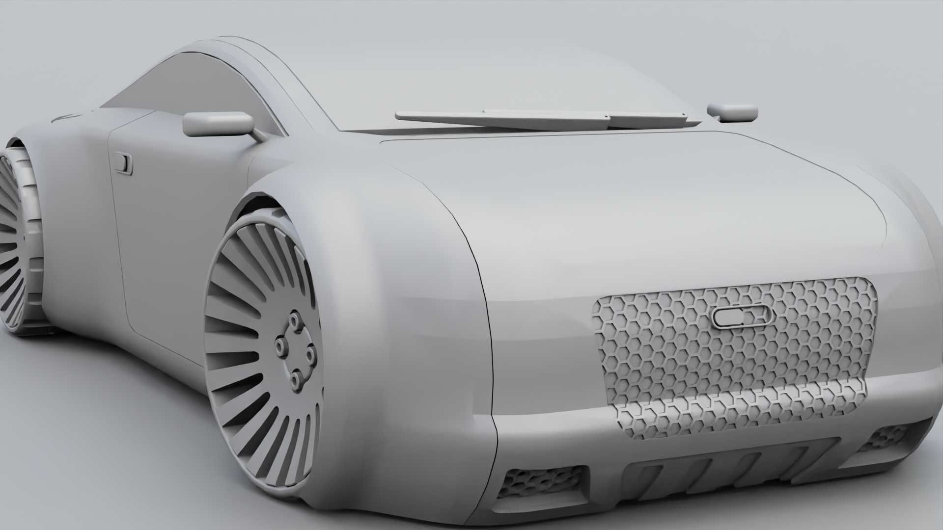 CONCEPT SPEED CAR RIGGED 3D model_35