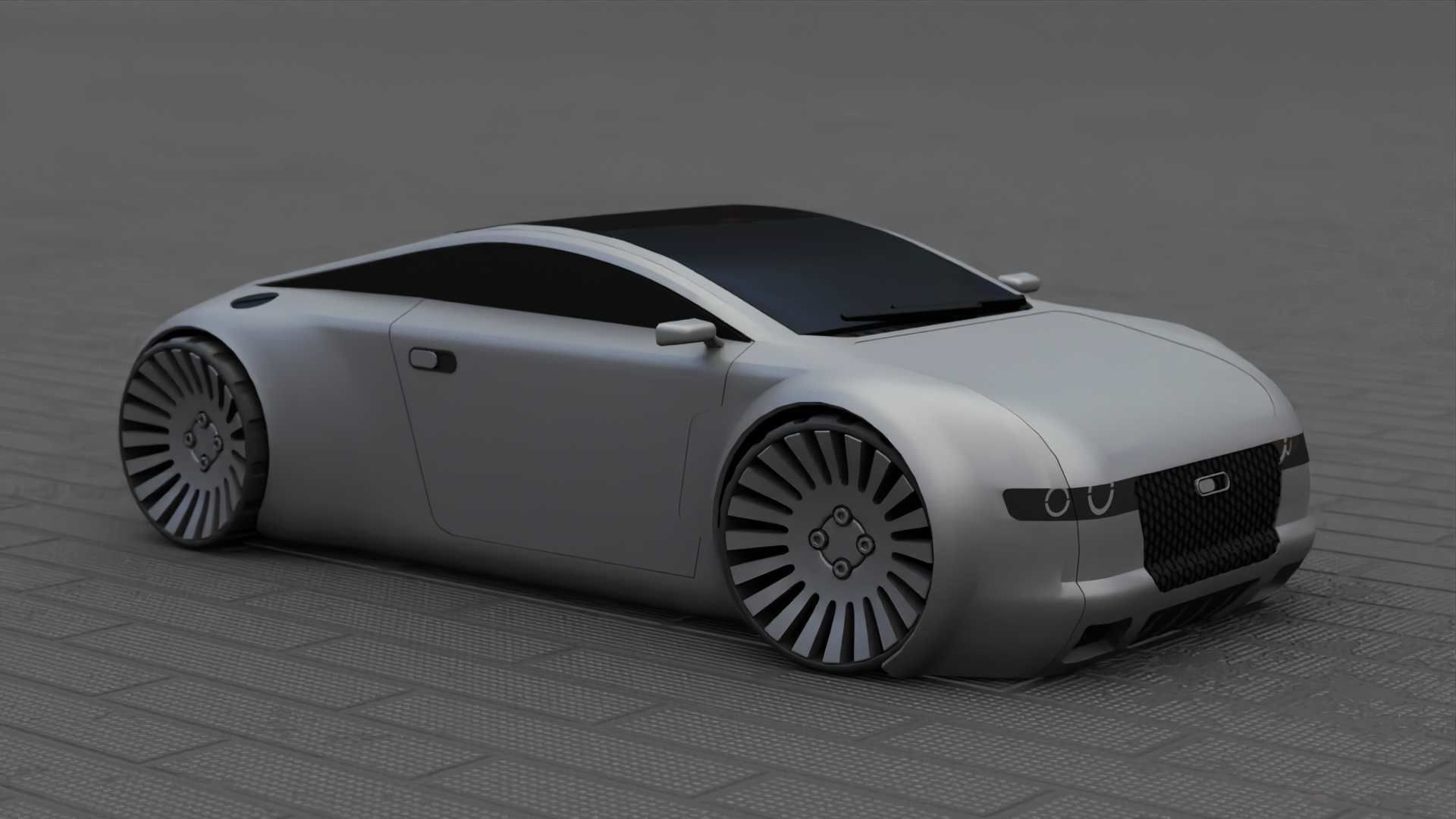 CONCEPT SPEED CAR RIGGED 3D model_1