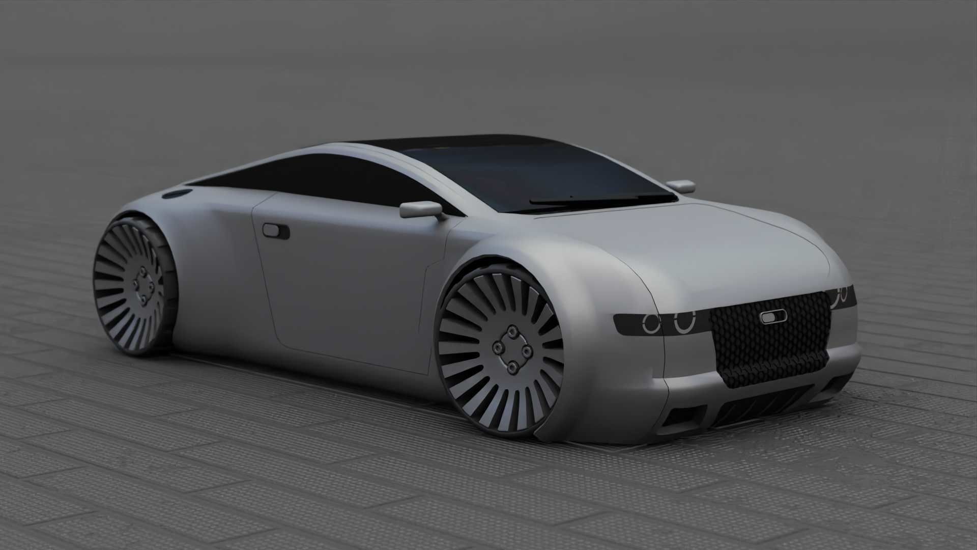 CONCEPT SPEED CAR RIGGED 3D model_2