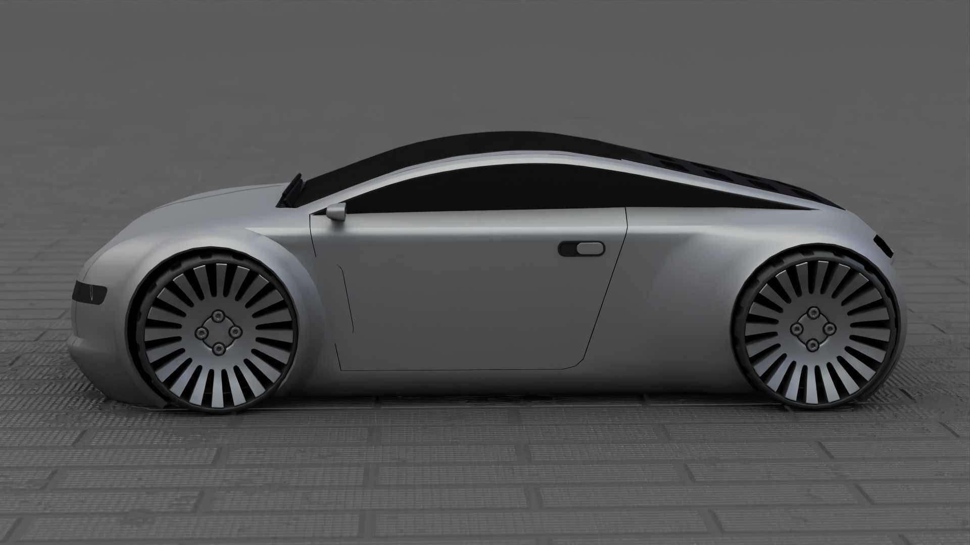 CONCEPT SPEED CAR RIGGED 3D model_19