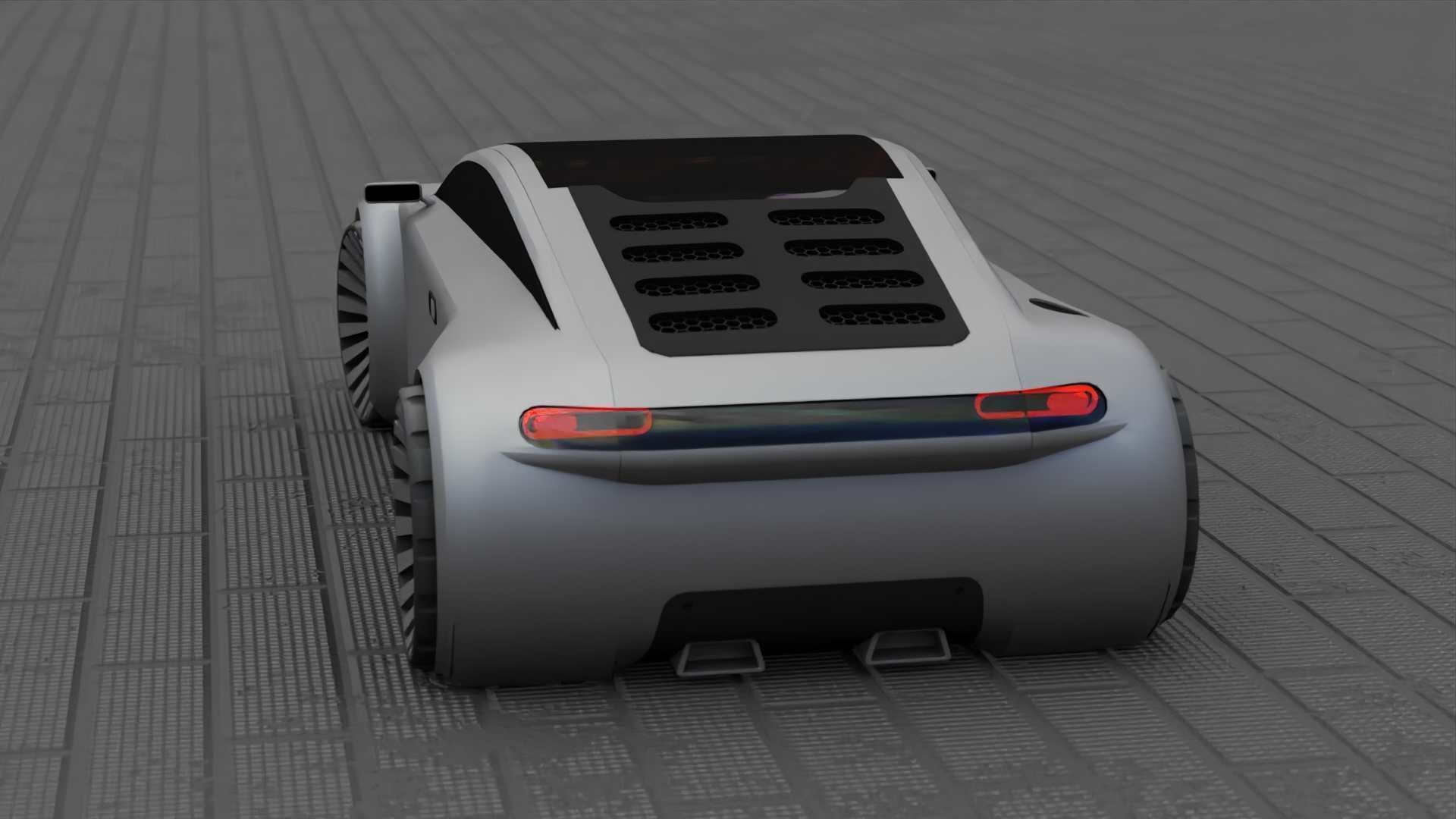 CONCEPT SPEED CAR RIGGED 3D model_28