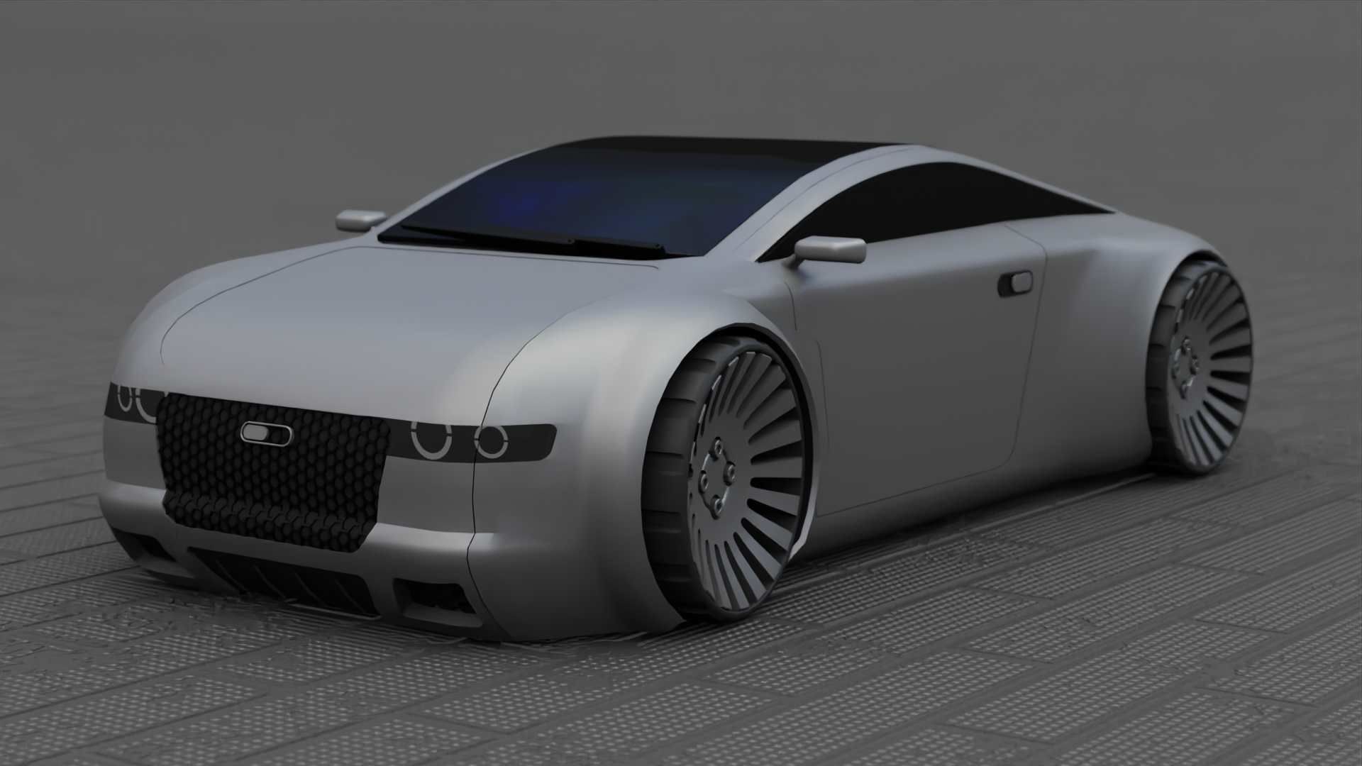 CONCEPT SPEED CAR RIGGED 3D model_12