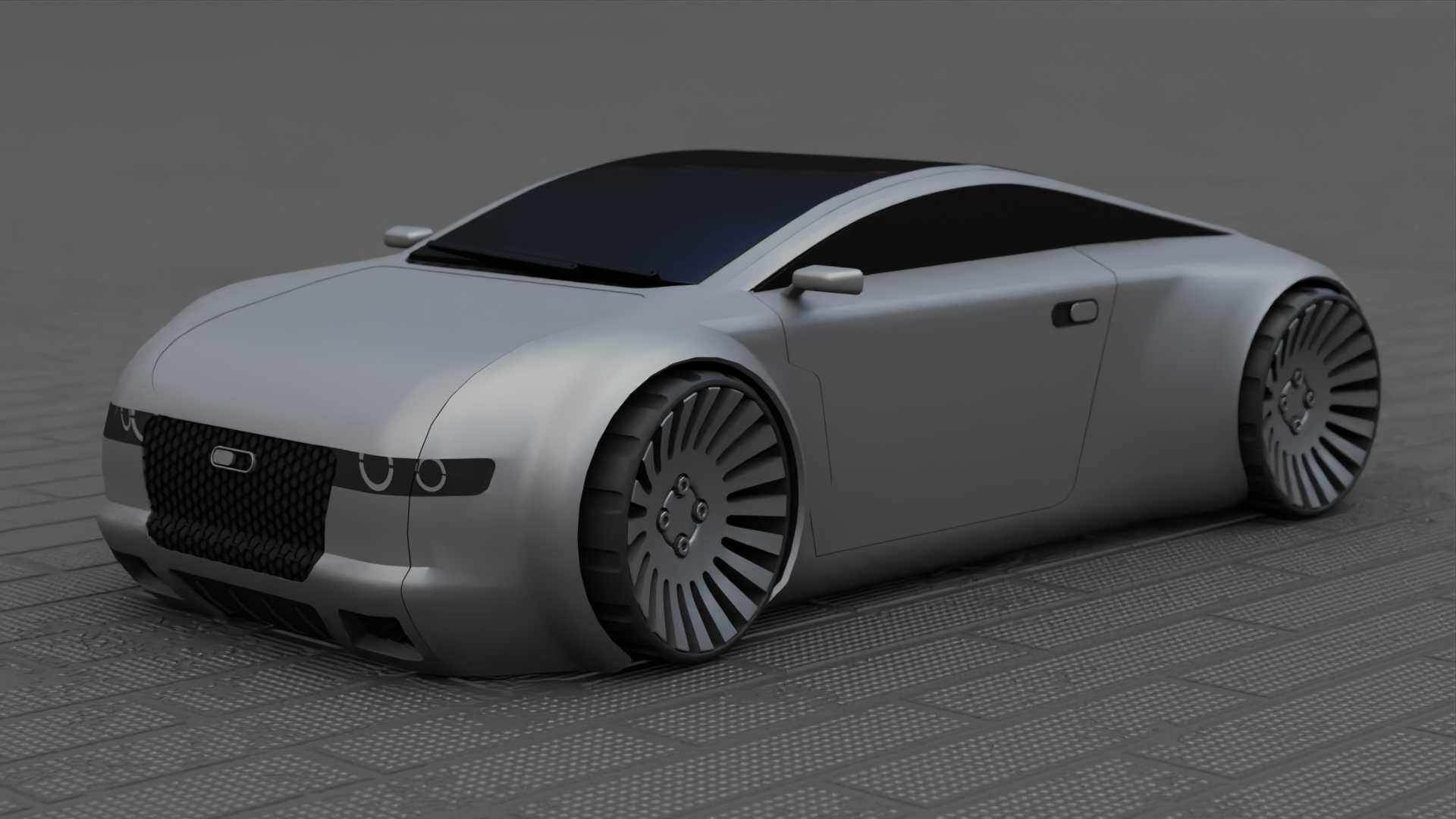 CONCEPT SPEED CAR RIGGED 3D model_13