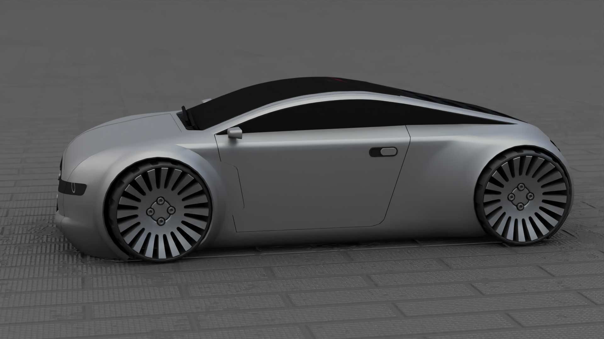 CONCEPT SPEED CAR RIGGED 3D model_18