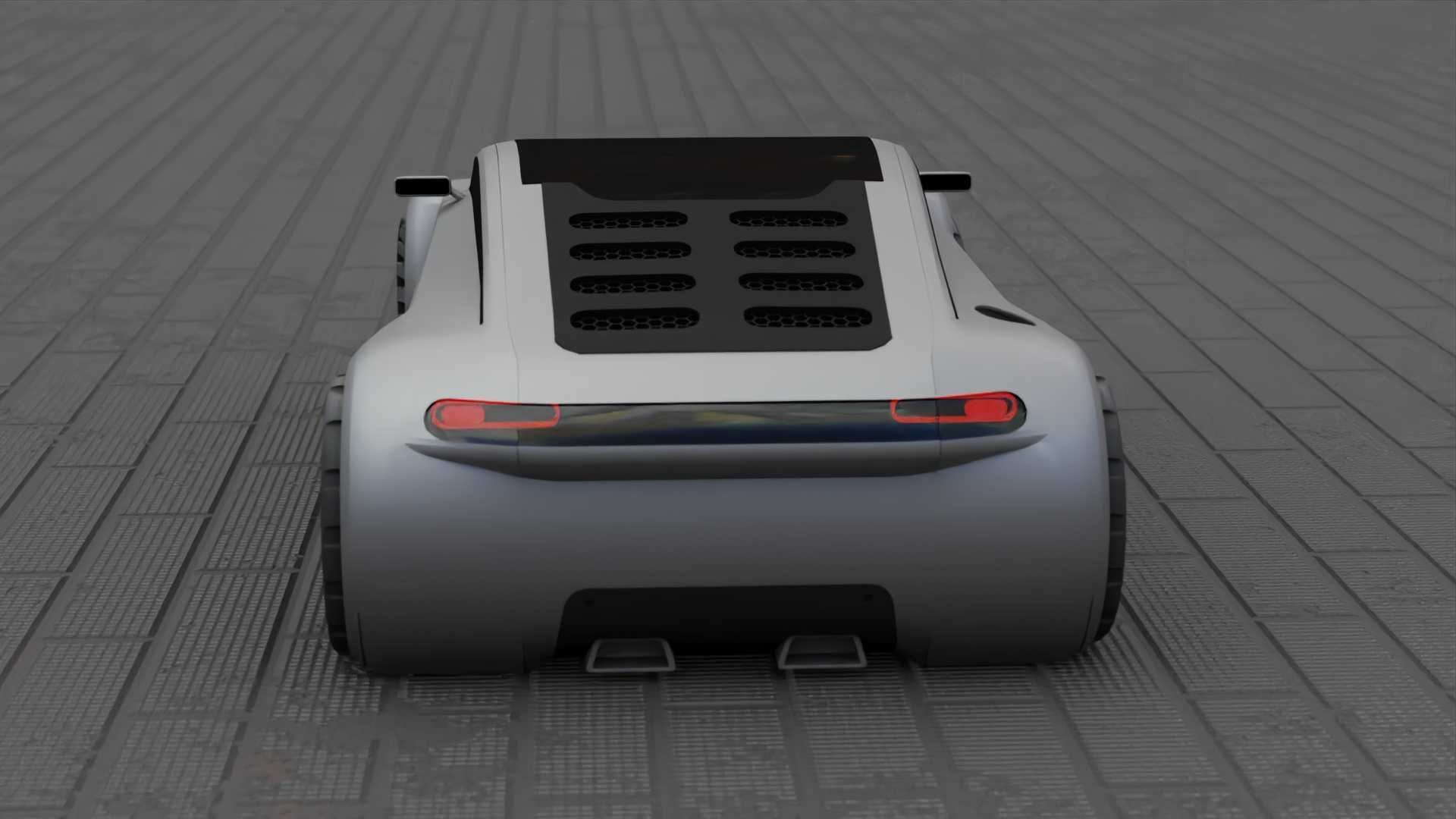 CONCEPT SPEED CAR RIGGED 3D model_29