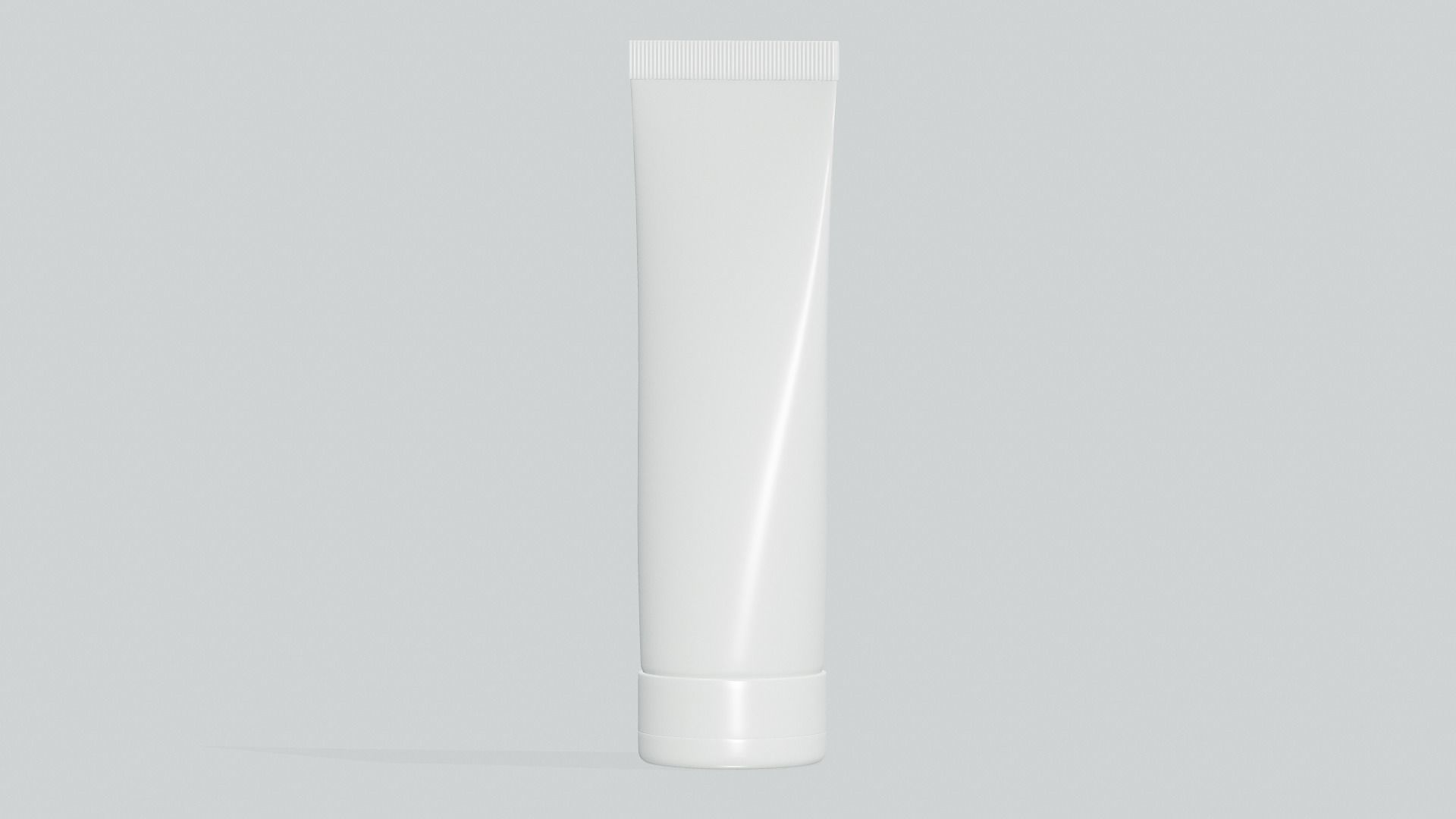 Cream Tube Mock Up 3D model_8