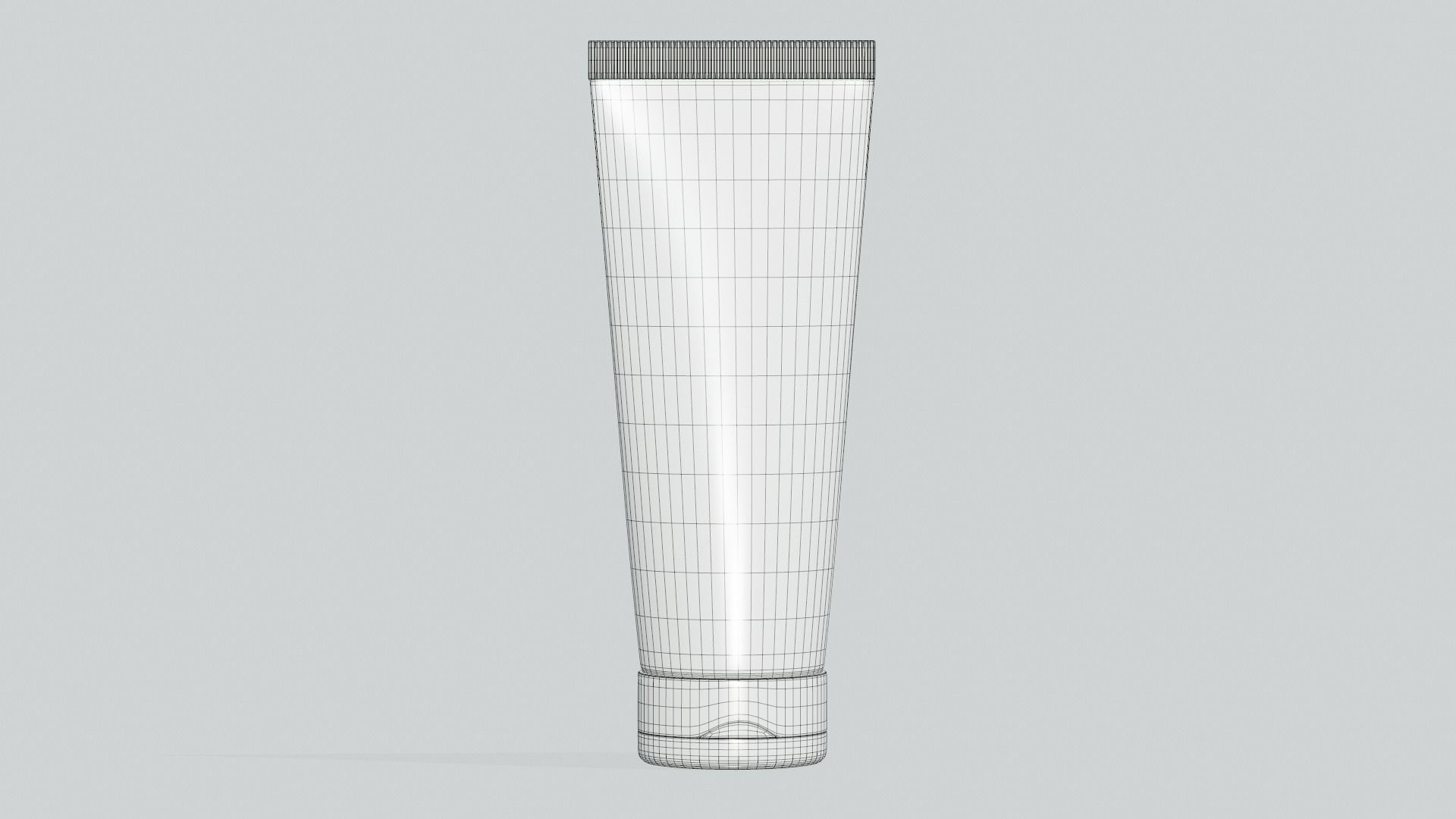 Cream Tube Mock Up 3D model_5