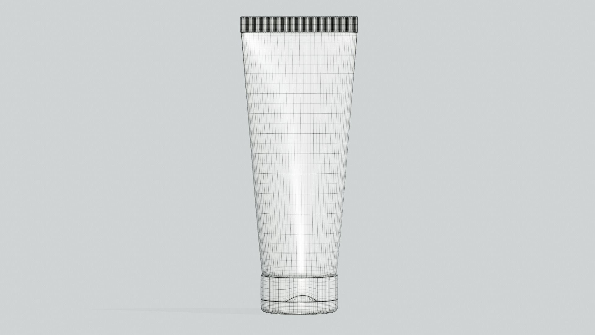 Cream Tube Mock Up 3D model_6
