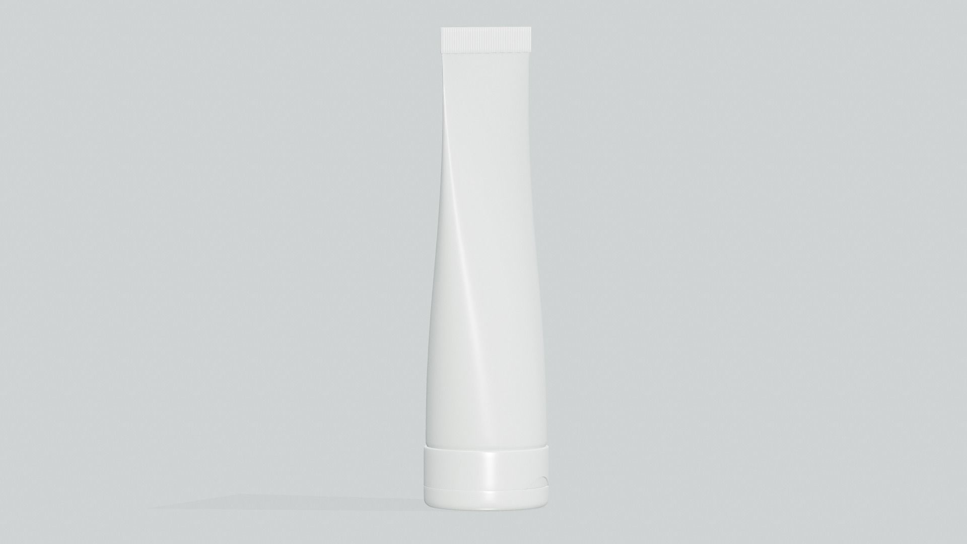 Cream Tube Mock Up 3D model_7