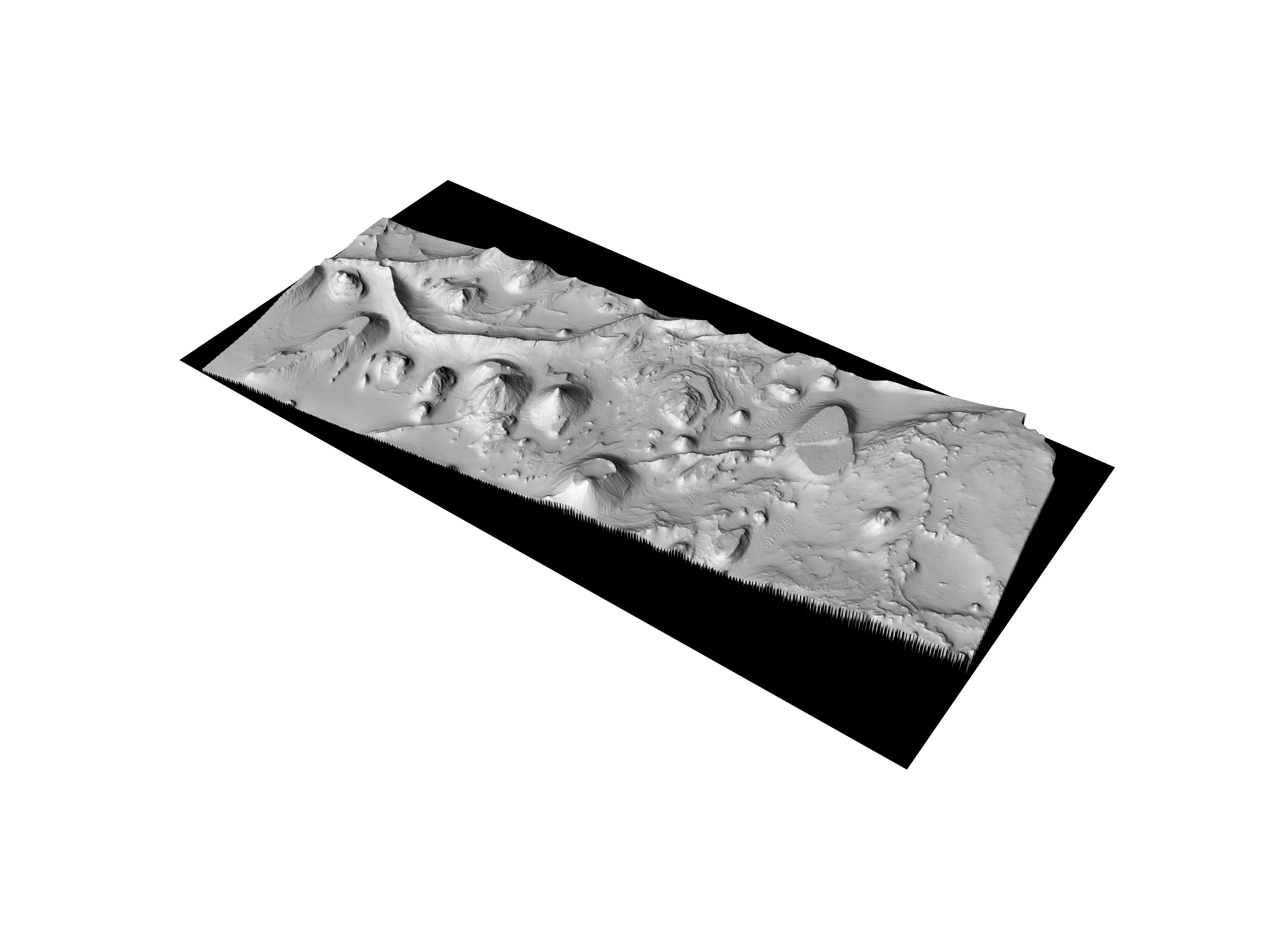 MARS VR -  Layered Deposits in Crater in Arabia Terra 3D model_0