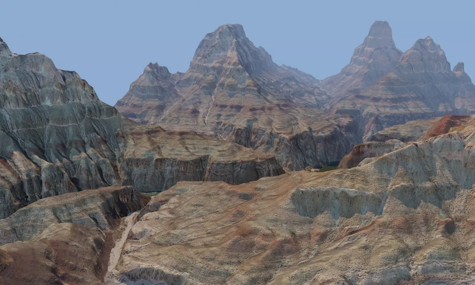 Grand Canyon 3D model