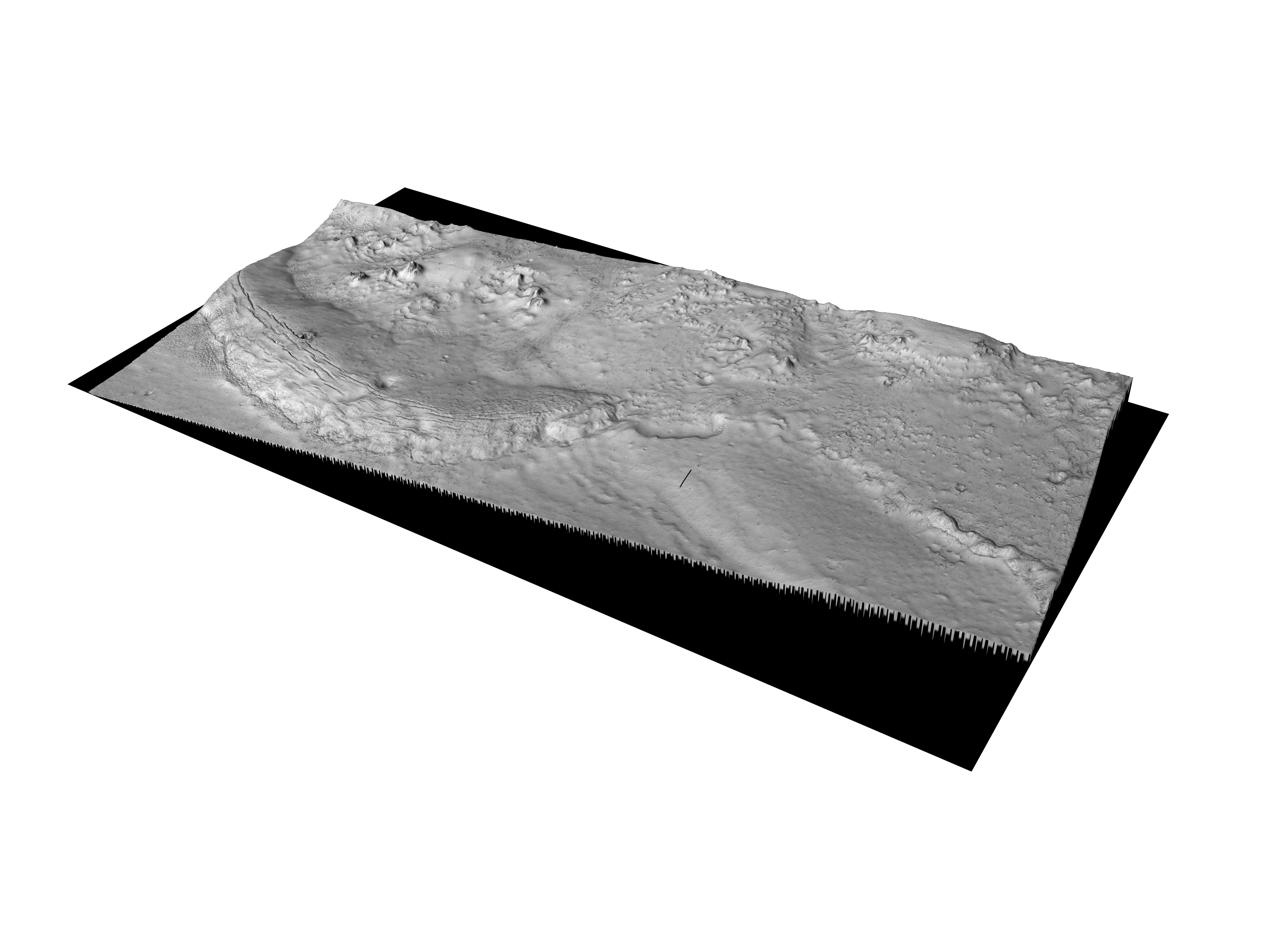 MARS VR - Flow Boundary in Elysium Planitia 3D model_0