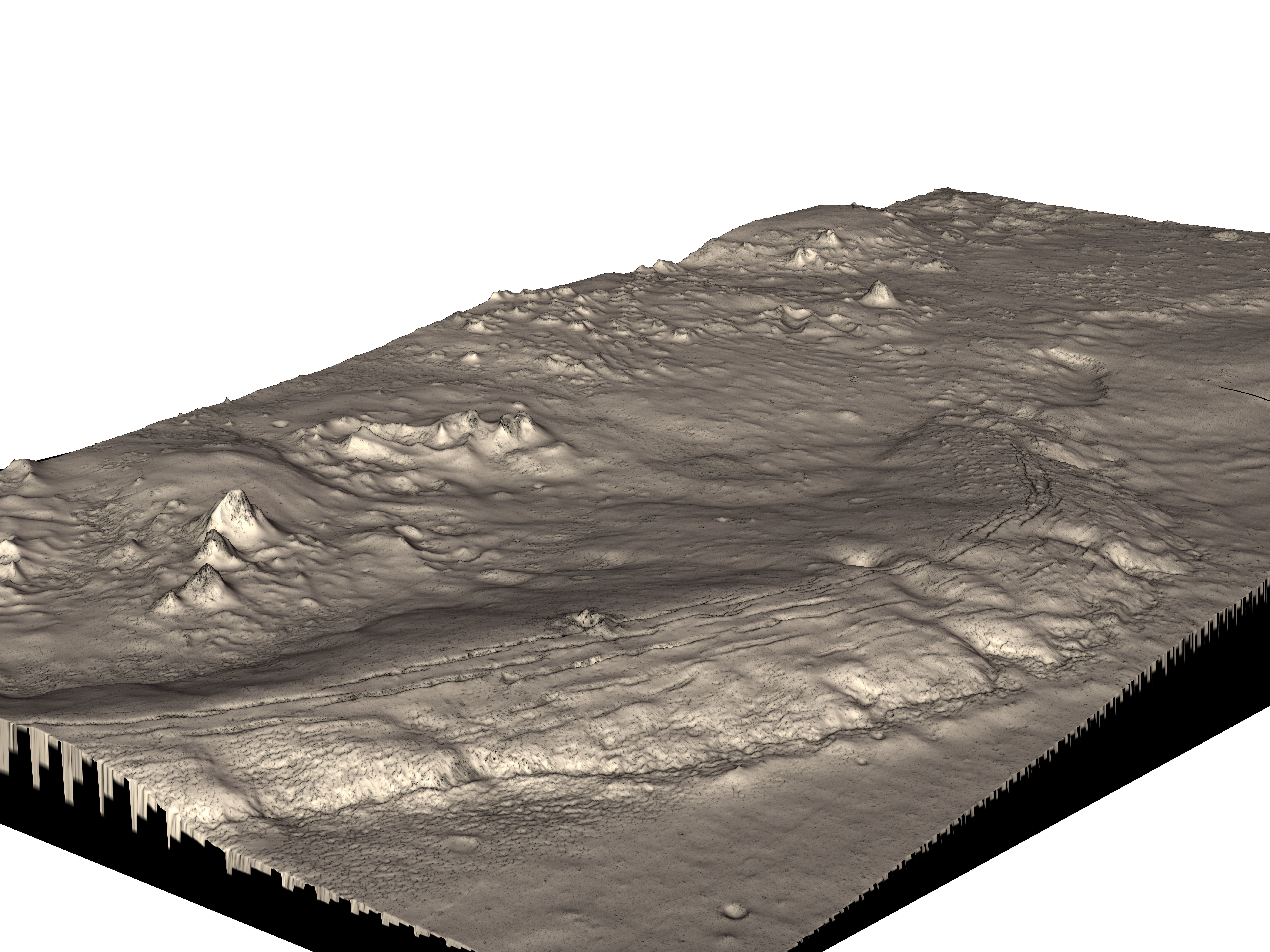 MARS VR - Flow Boundary in Elysium Planitia 3D model_3
