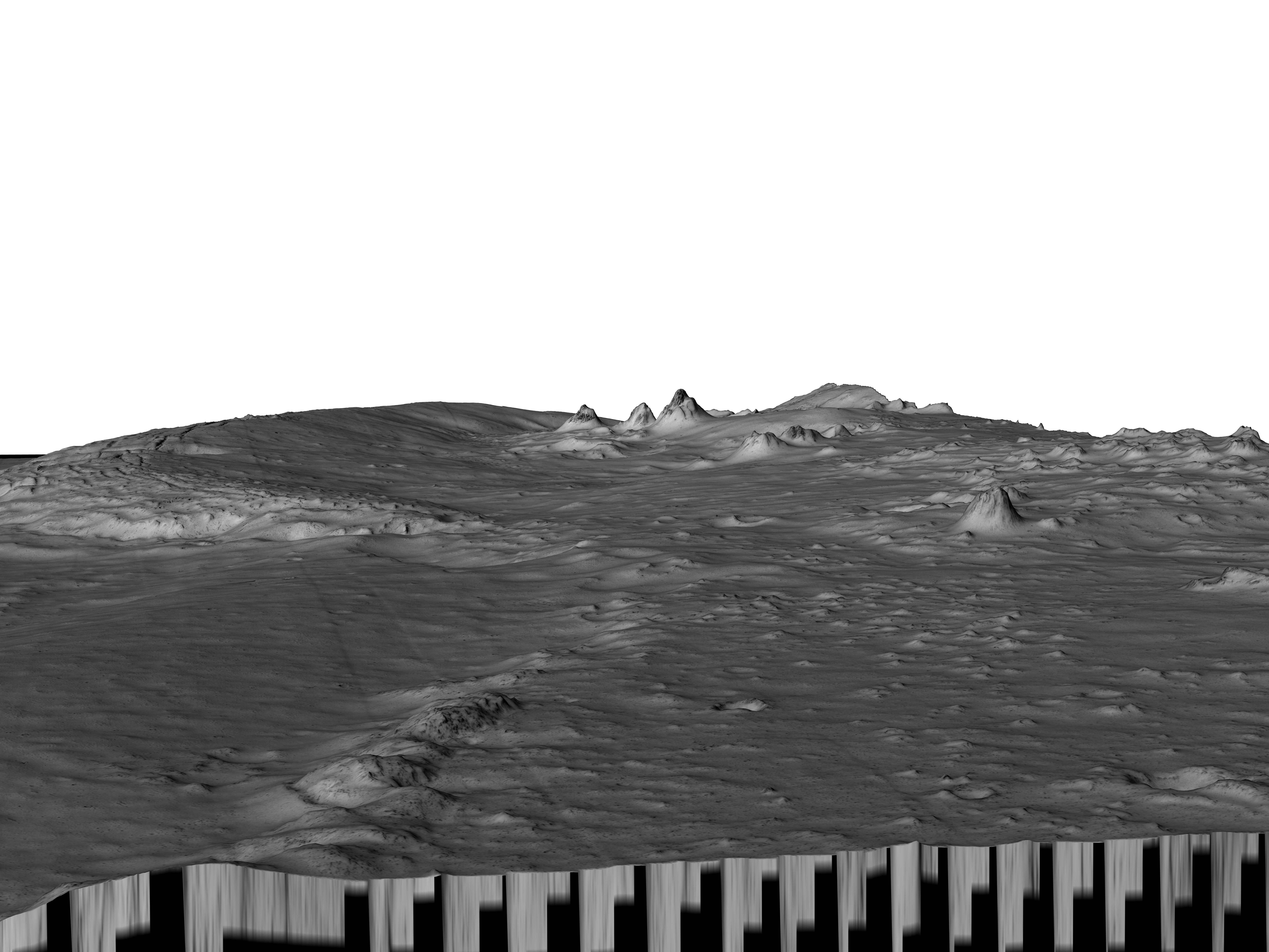 MARS VR - Flow Boundary in Elysium Planitia 3D model_1