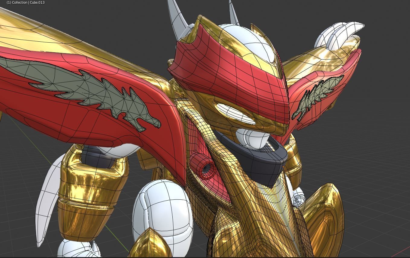 Ryuseimaru - Wataru 3D model_6