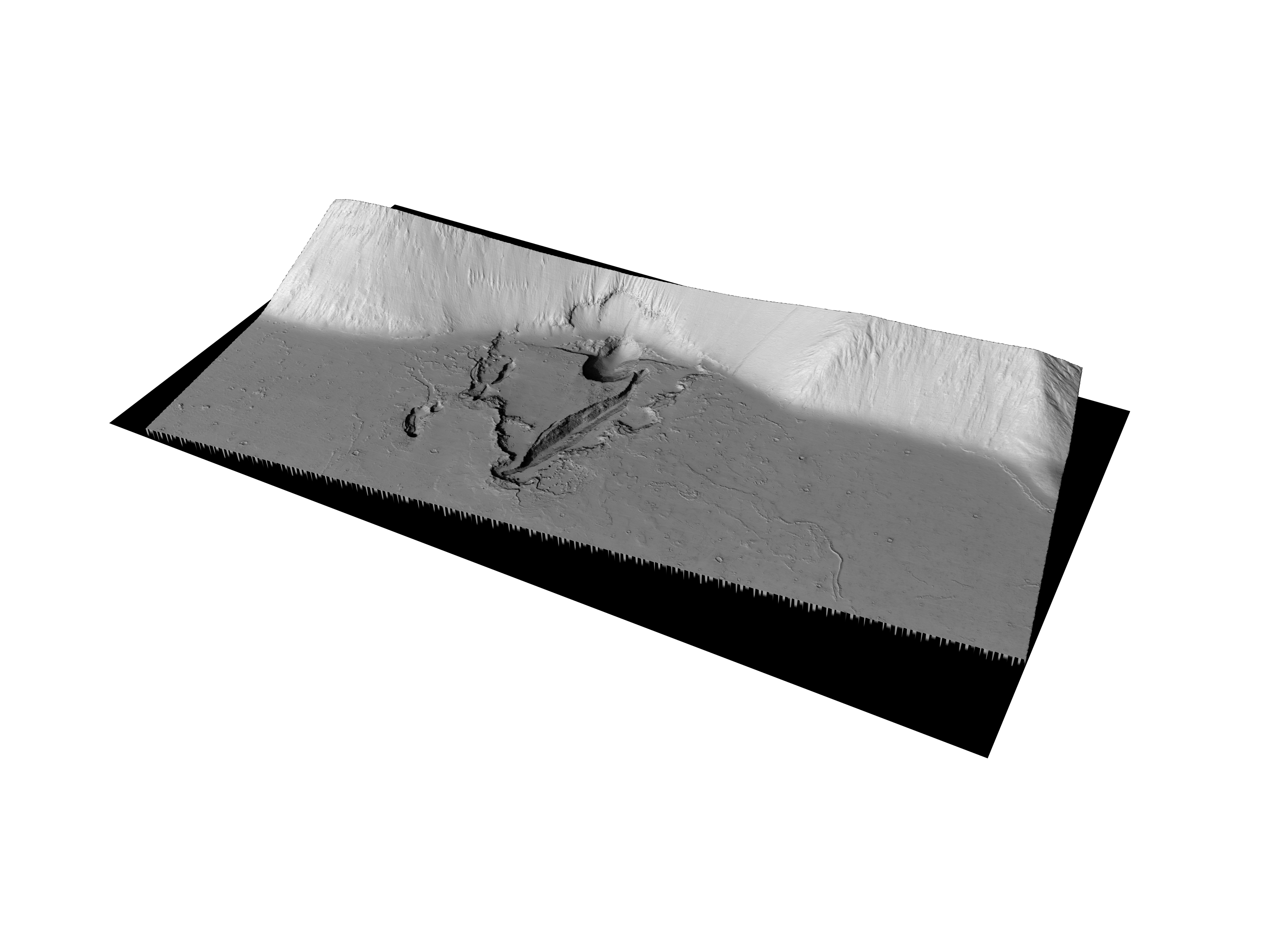 MARS VR - Depression in the Hibes Montes 3D model_0