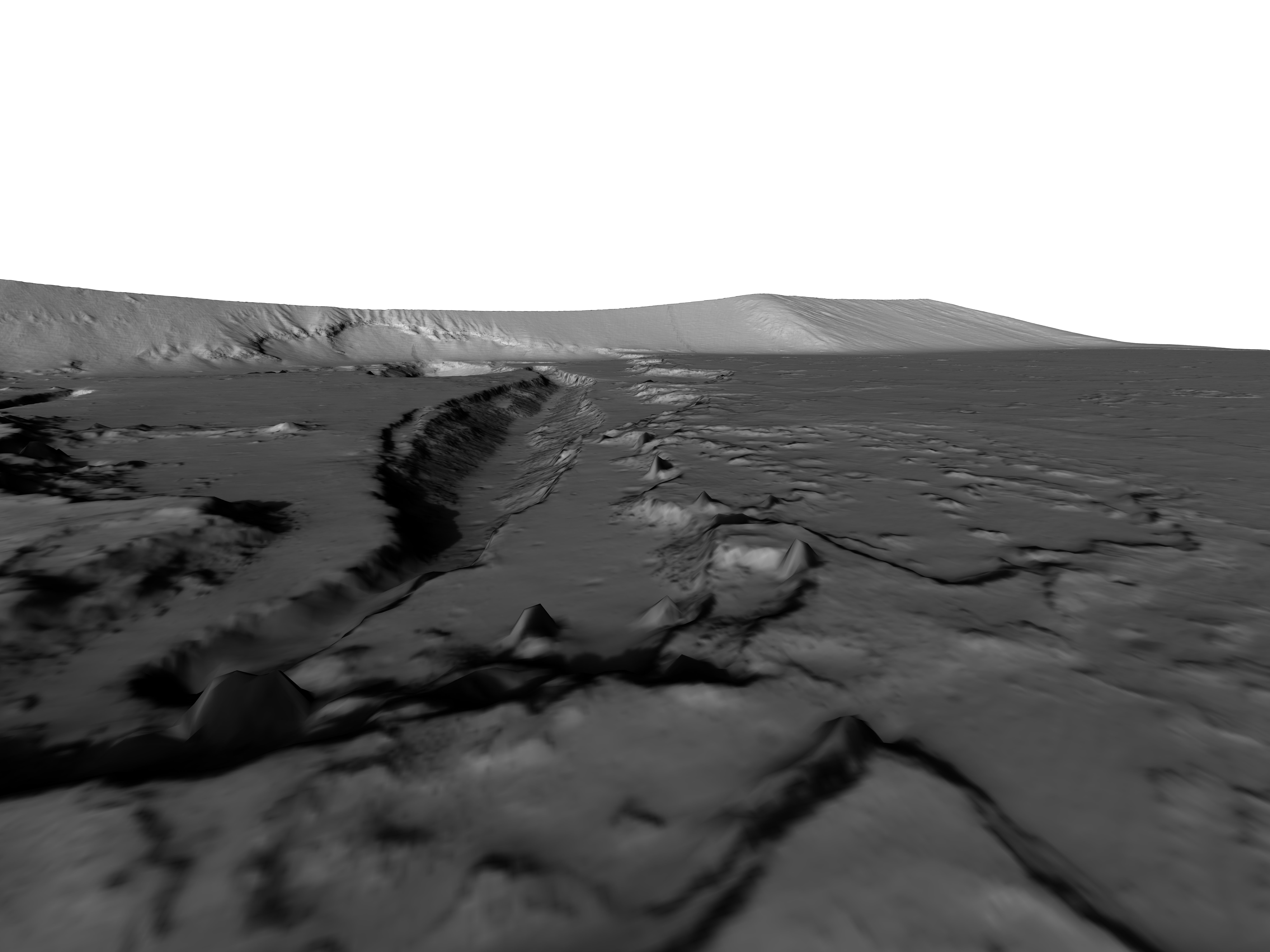 MARS VR - Depression in the Hibes Montes 3D model_2