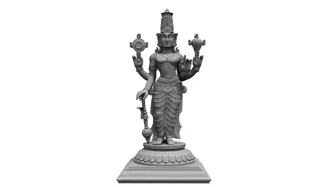 lord vishnu  Solid mesh