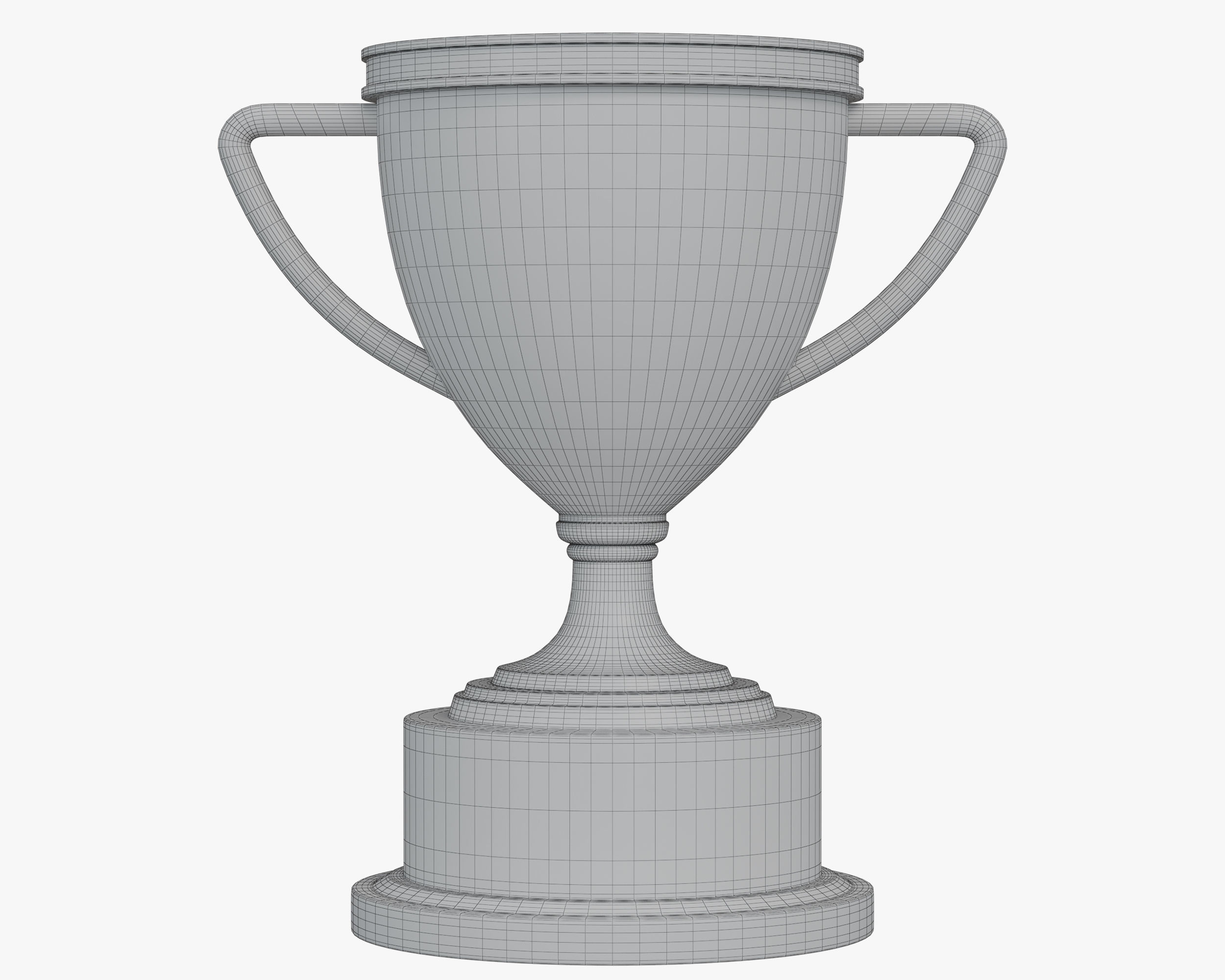 Trophy cup 3D model_7