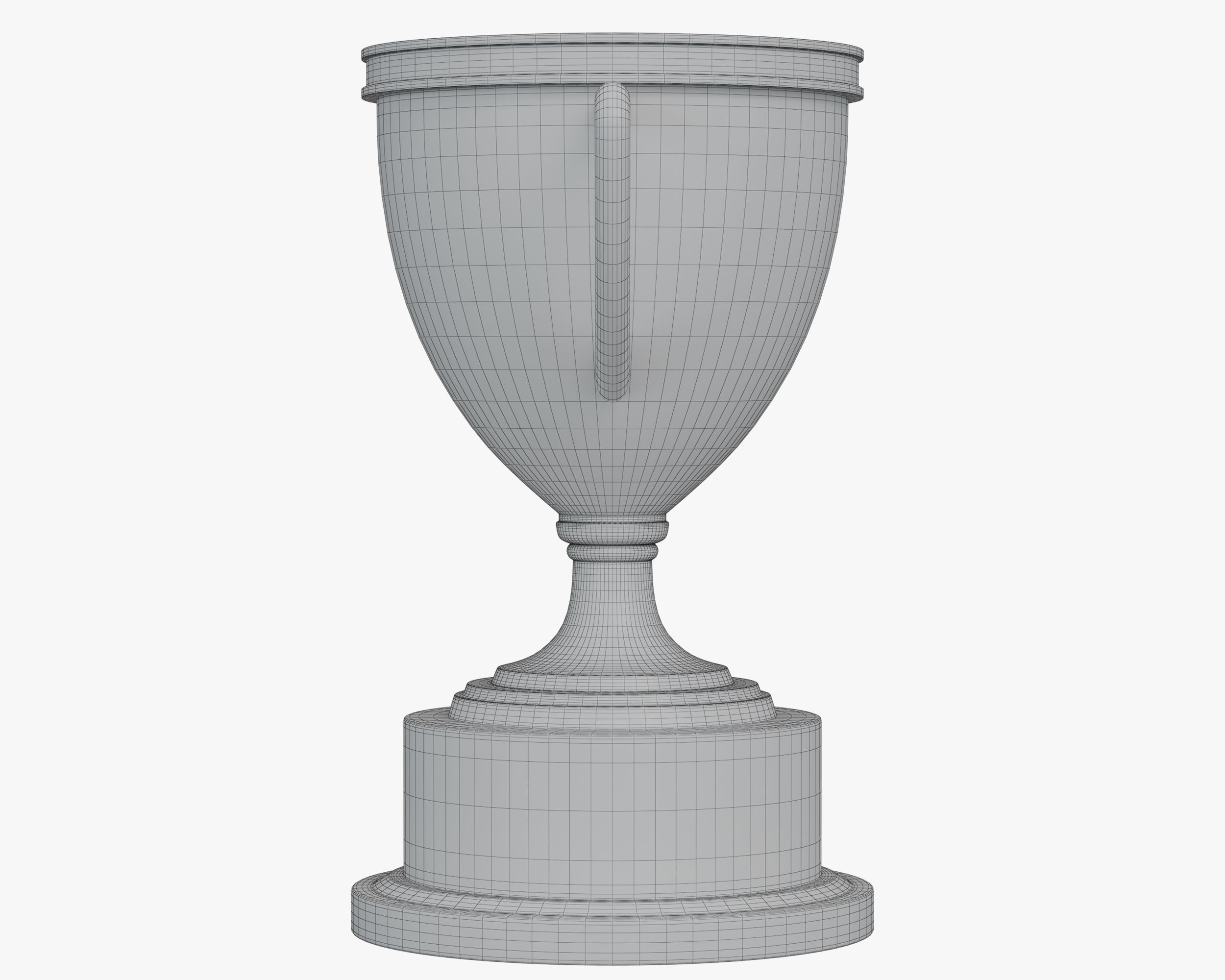 Trophy cup 3D model_10