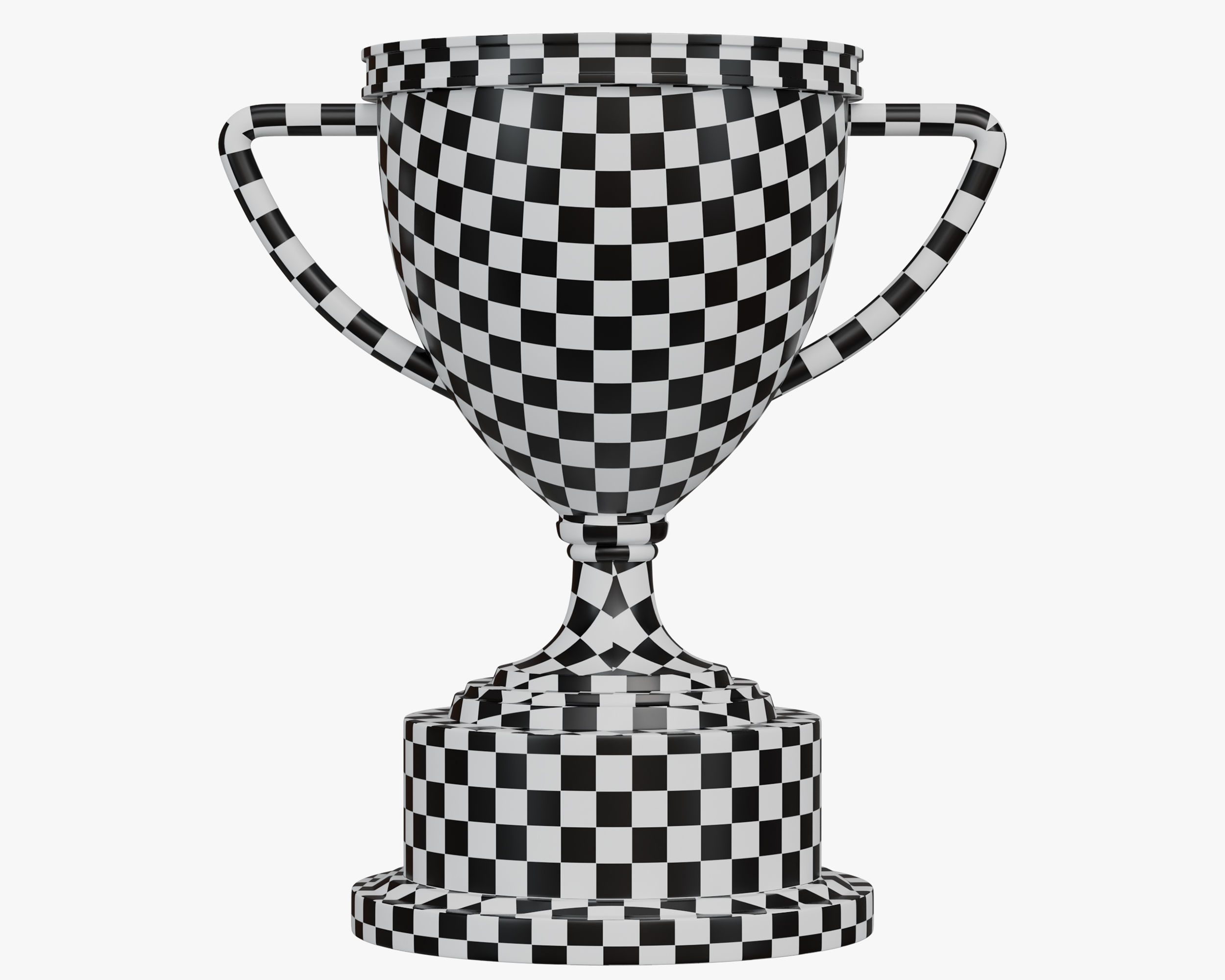 Trophy cup 3D model_3