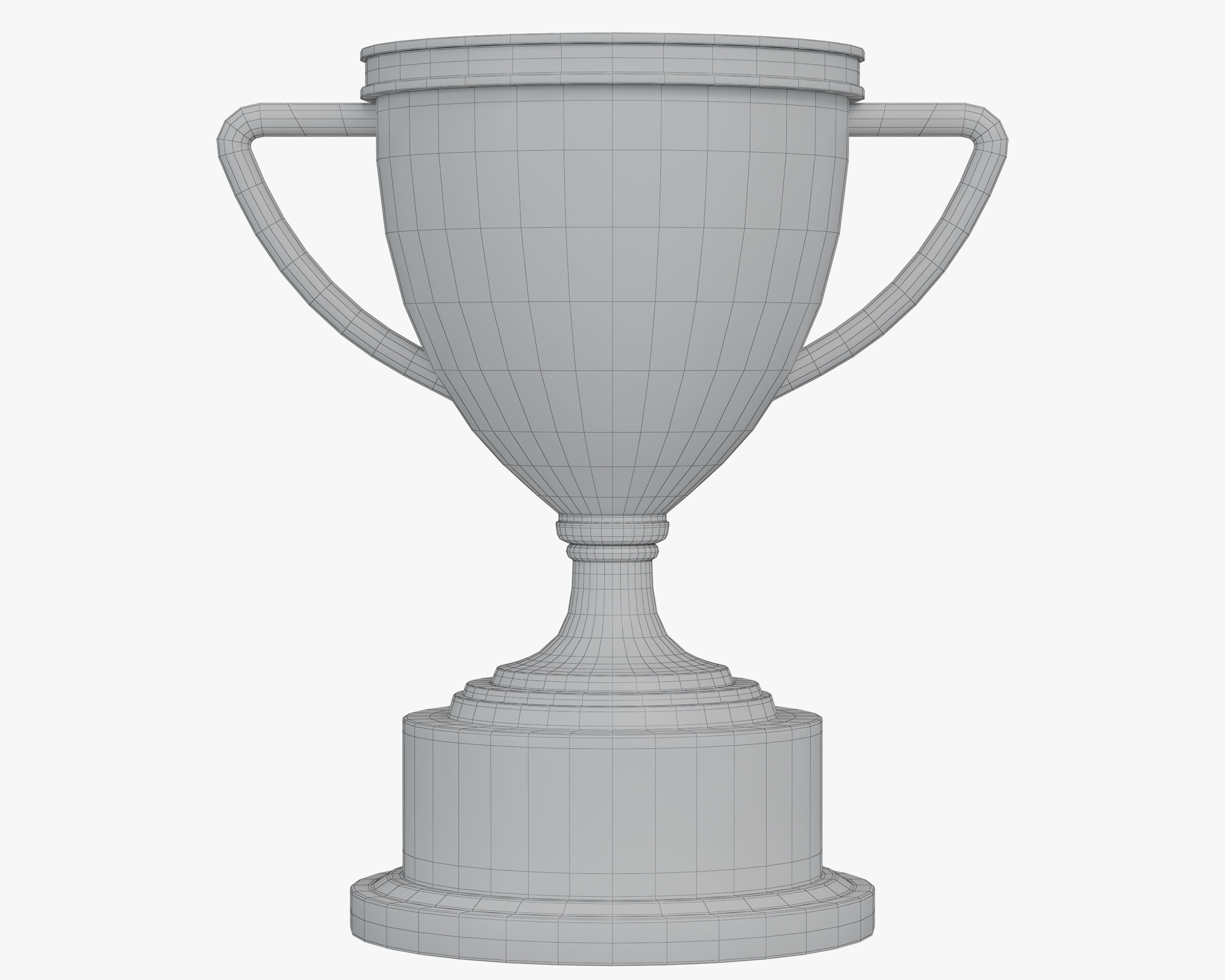 Trophy cup 3D model_8