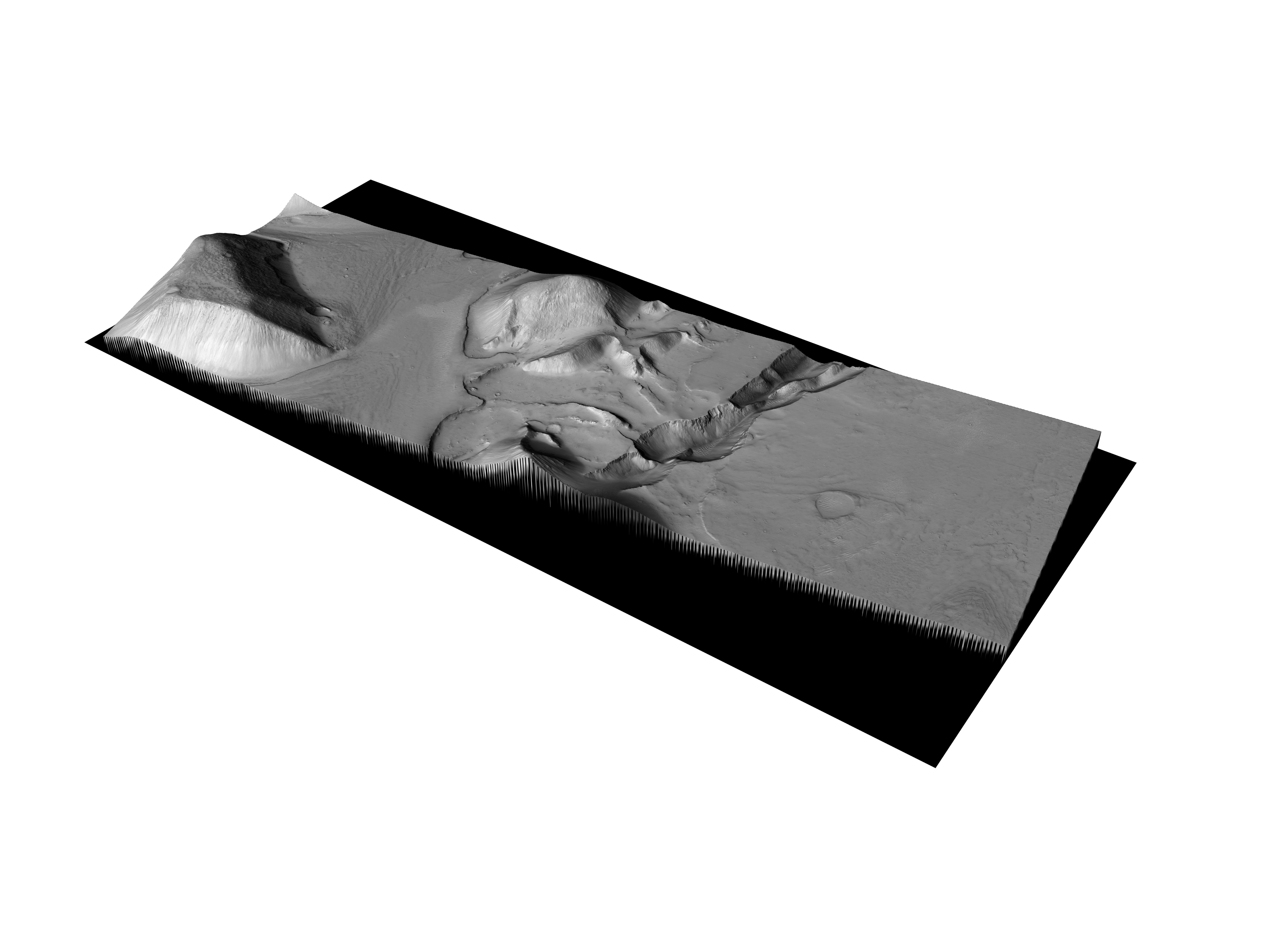 MARS VR - Possible Fissure Source for Floodwaters 3D model