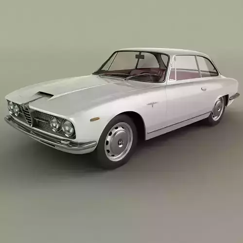 Alfa Romeo 2600 Sprint Coupe 3D model