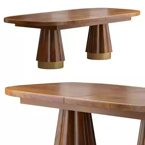 PEPLUM DINING TABLE bakerfurniture