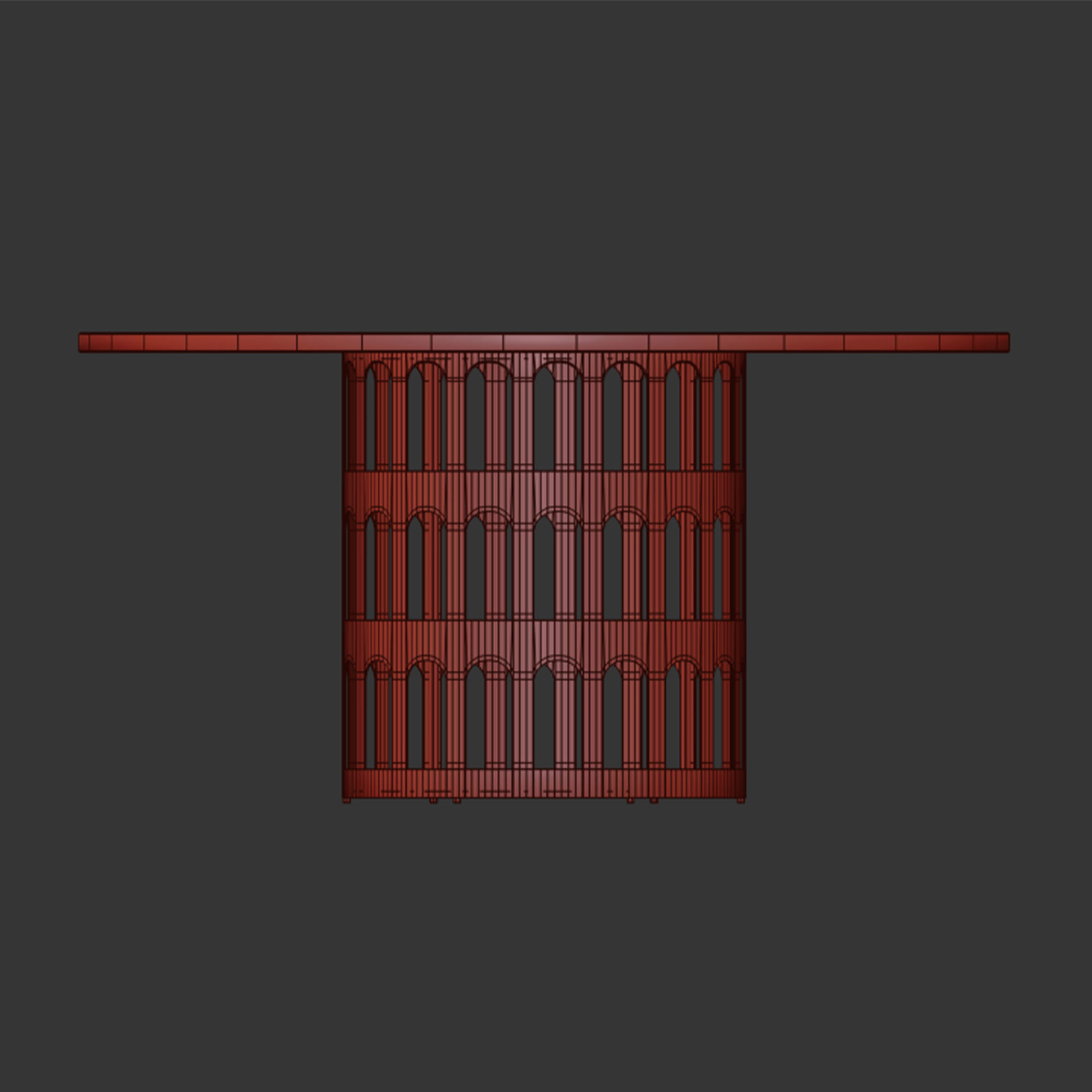 COLOSSEUM DINING TABLE by bakerfurniture  3D model_7