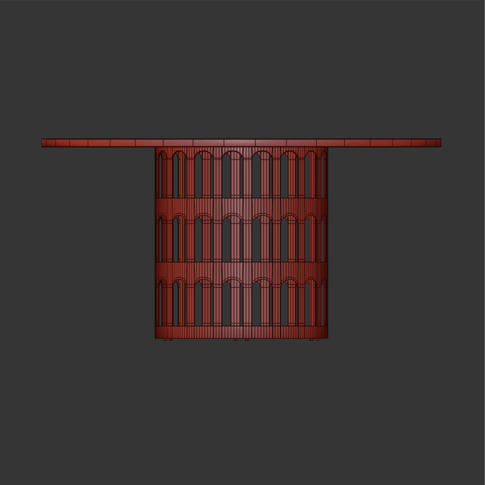 COLOSSEUM DINING TABLE by bakerfurniture  3D model_5