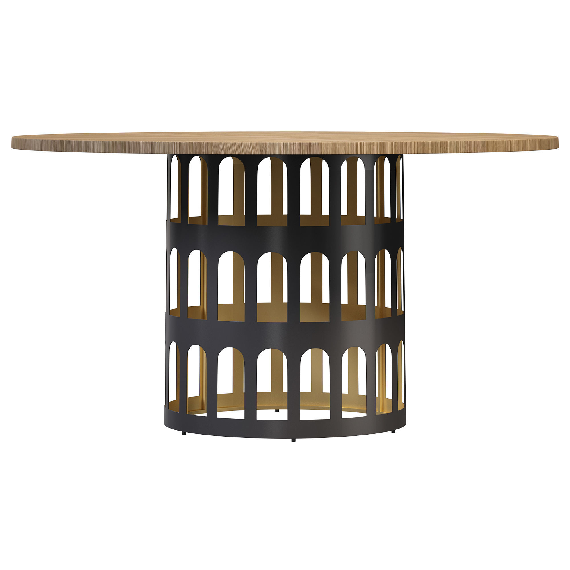 COLOSSEUM DINING TABLE by bakerfurniture  3D model_1