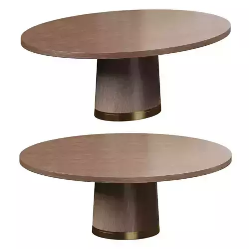 CLASSIC OVAL DINING TABLE by bakerfurniture