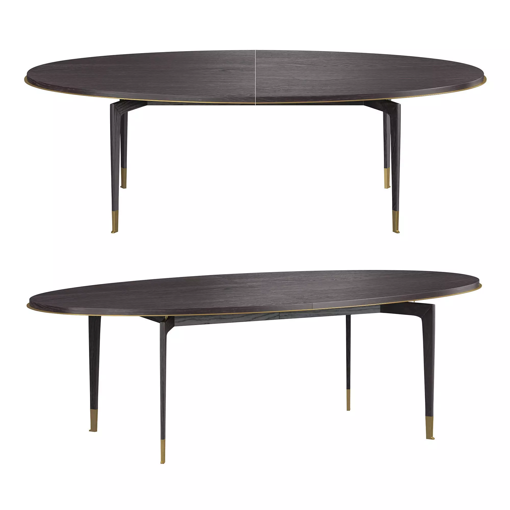 VENDOME DINING TABLE by bakerfurniture 3D model_0