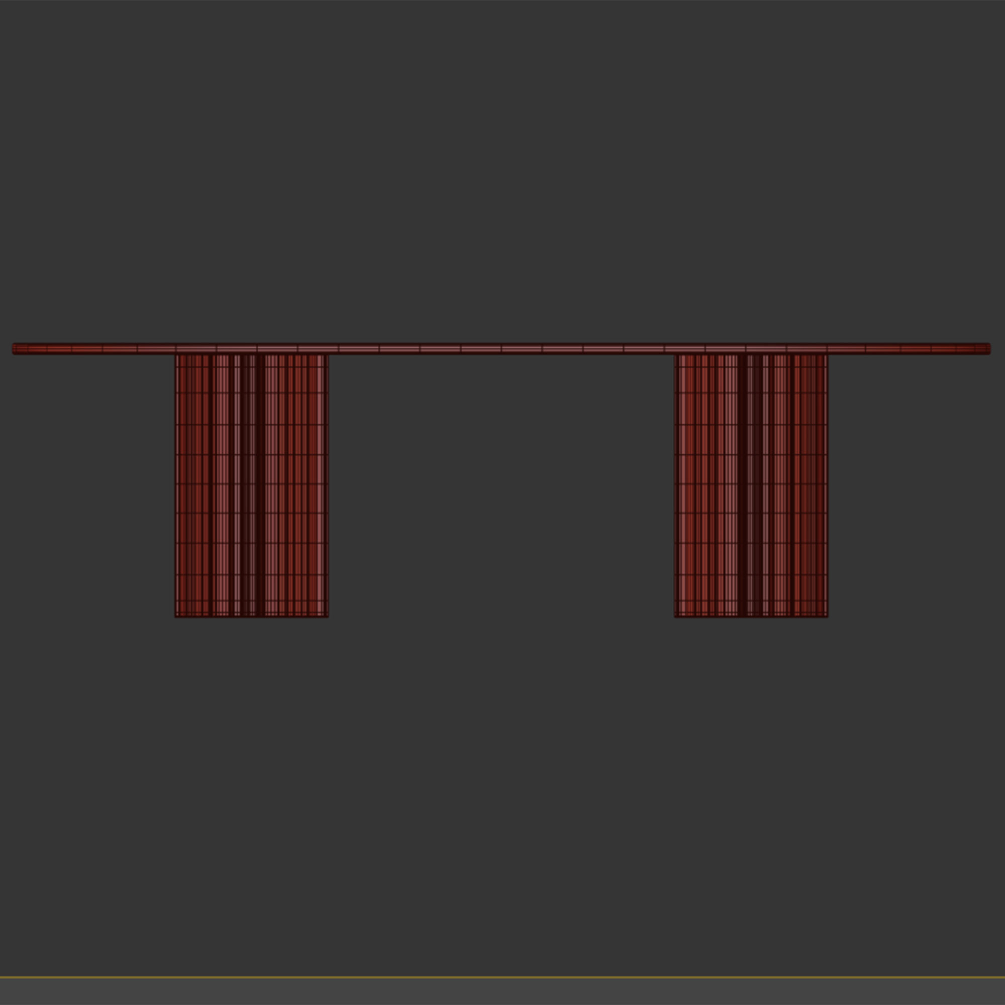 Huxley dining table by bakerfurniture 3D model_9