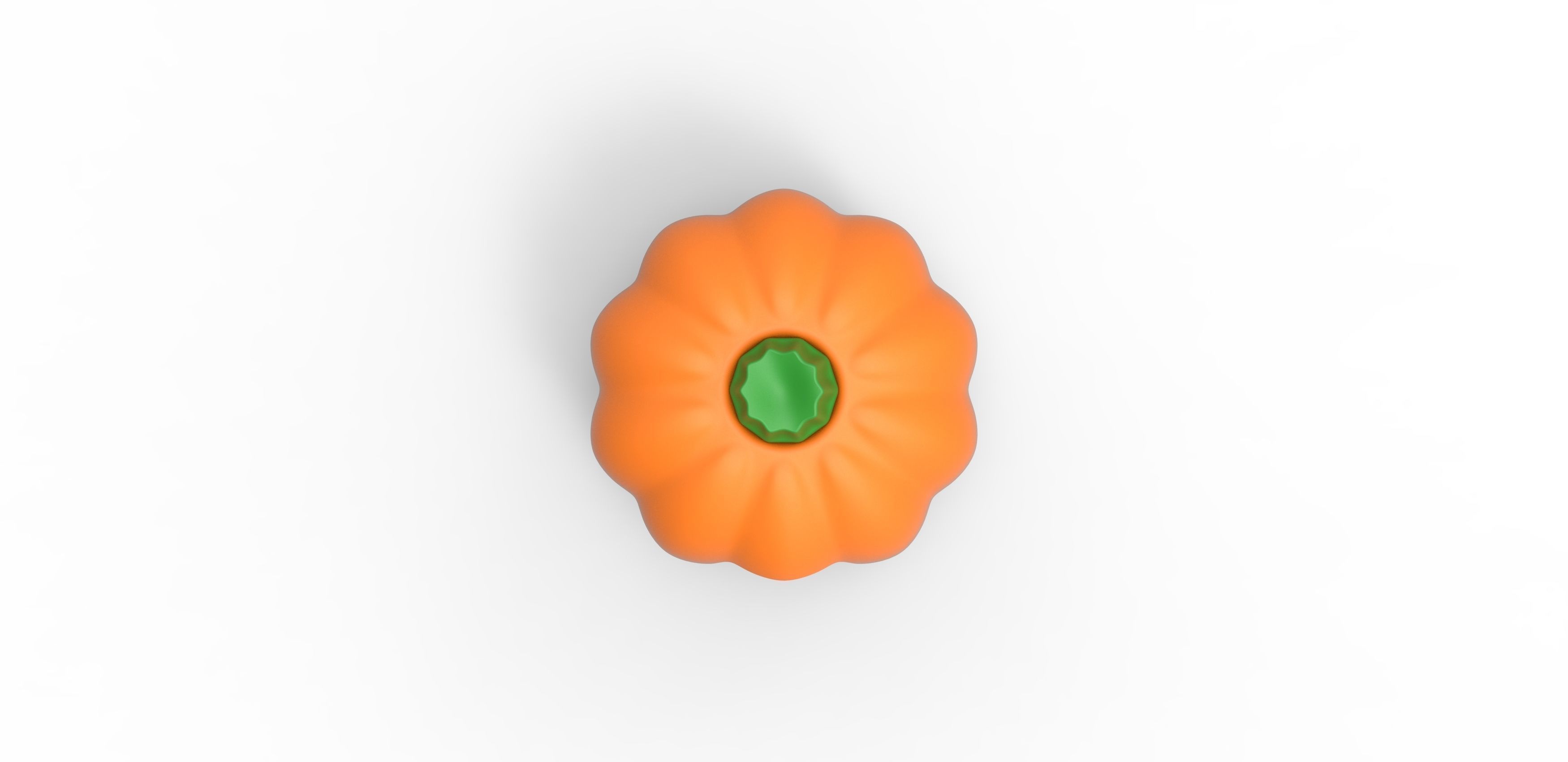Pumpkin orb 3D print model_4