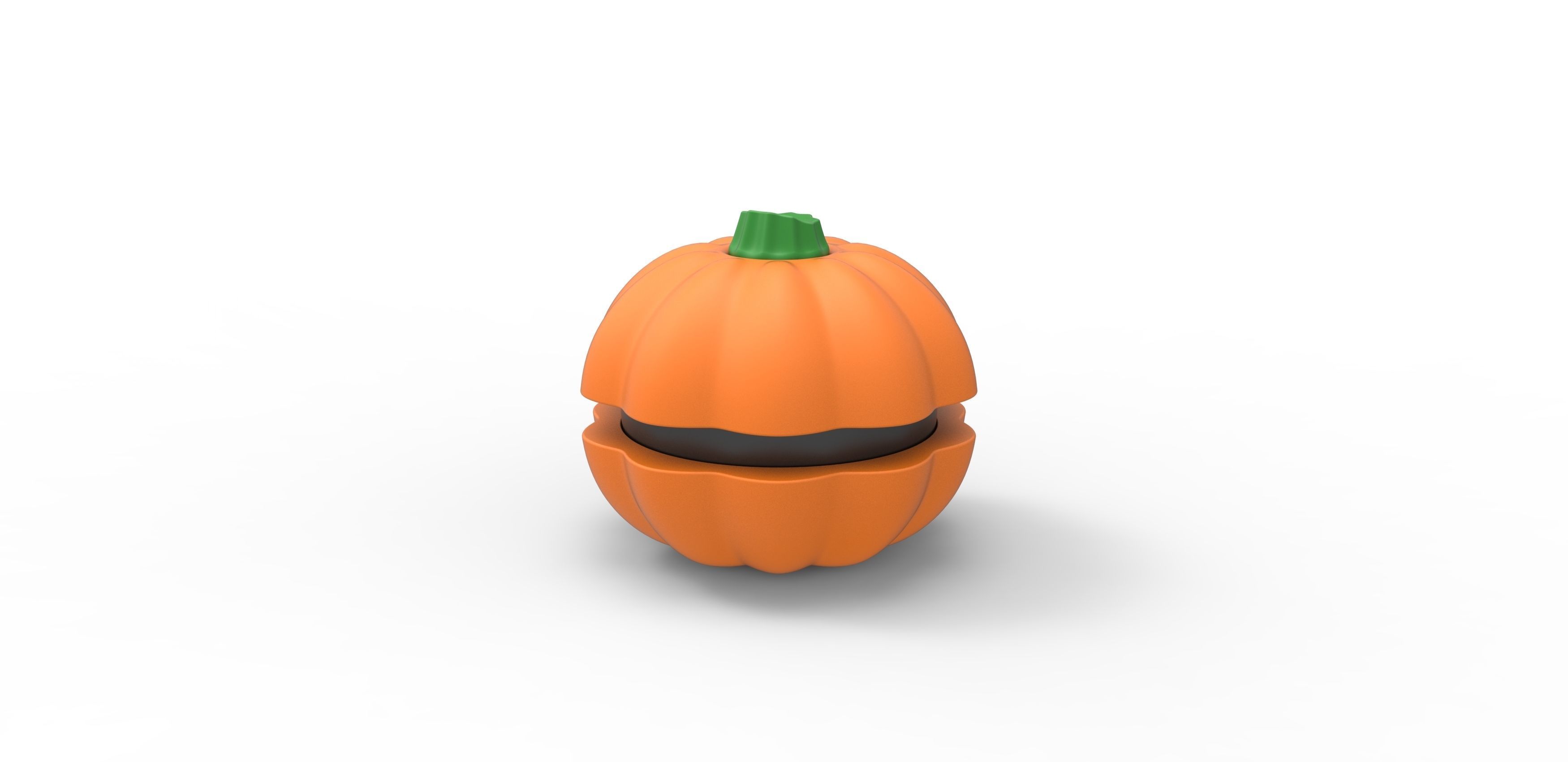 Pumpkin orb 3D print model_7