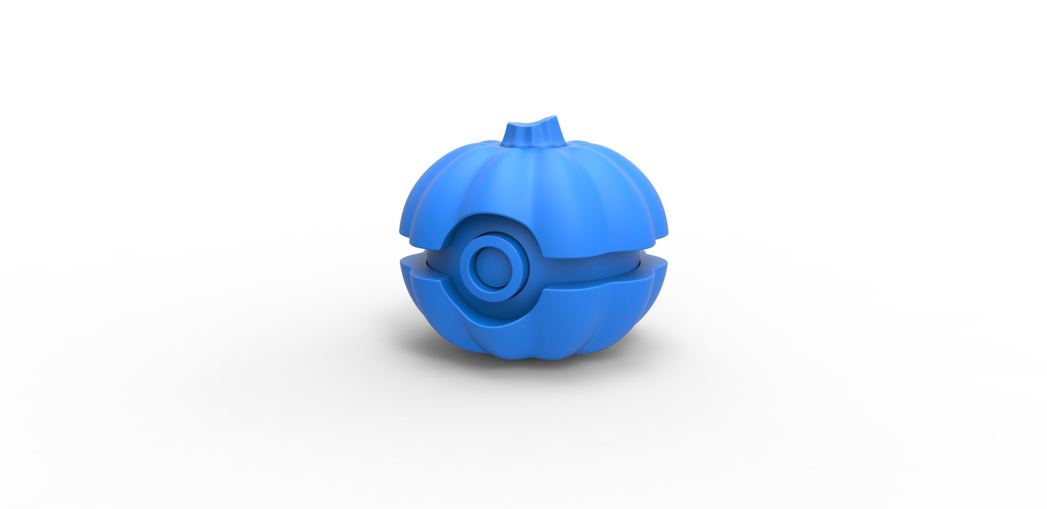 Pumpkin orb 3D print model_8