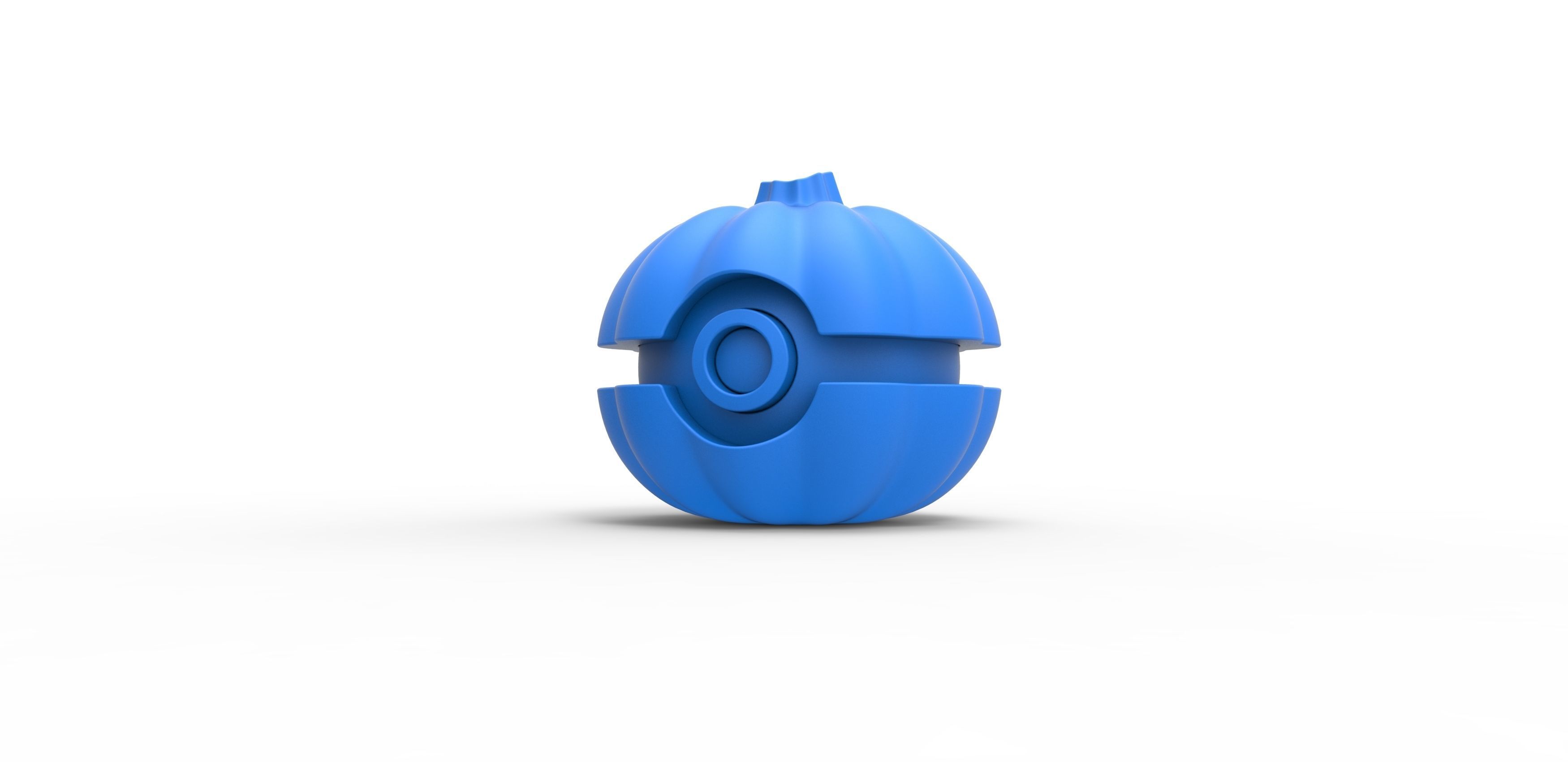 Pumpkin orb 3D print model_9
