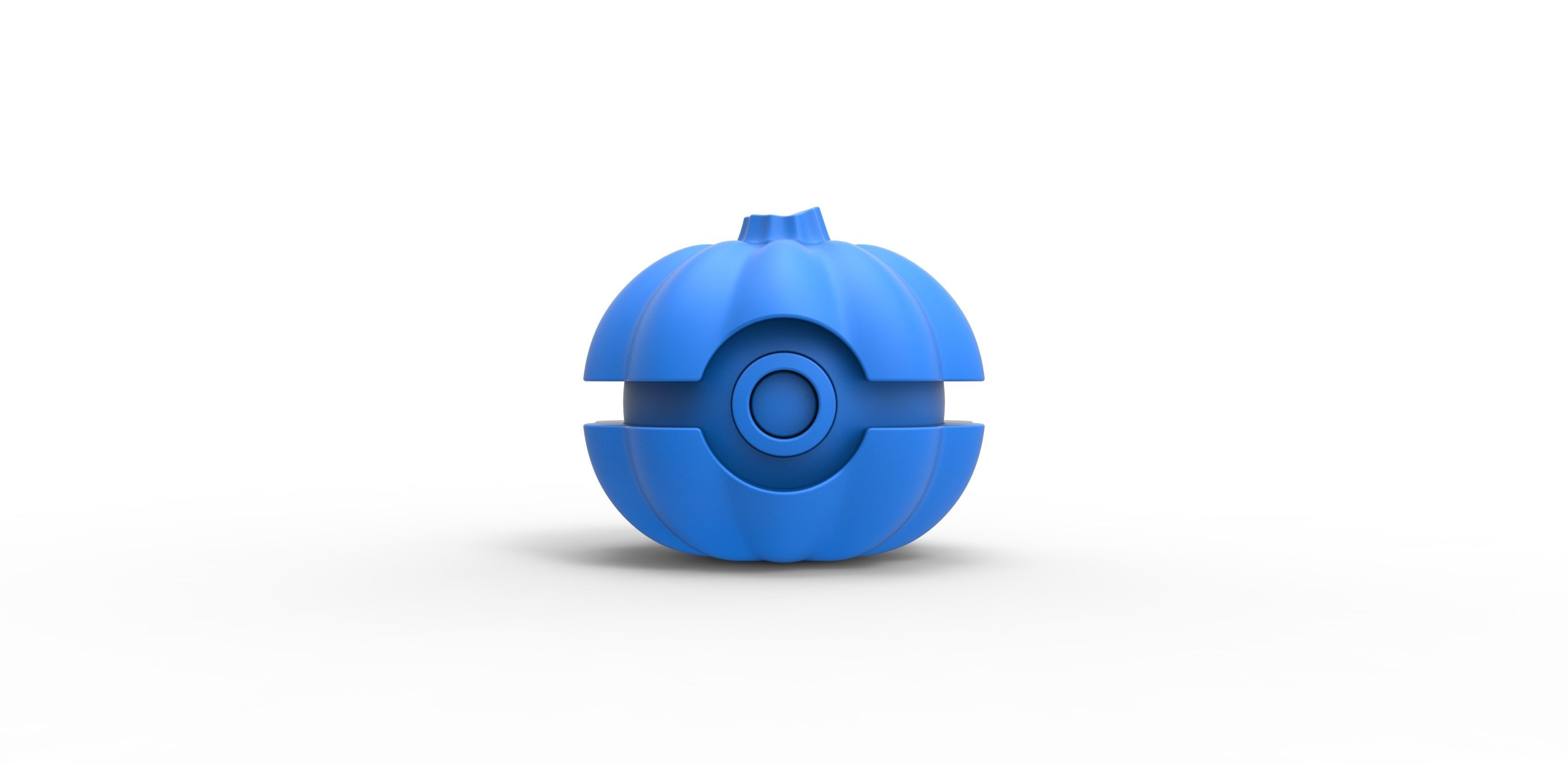 Pumpkin orb 3D print model_10