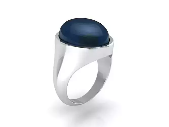 Oval Filigree ring 2205 3D print model