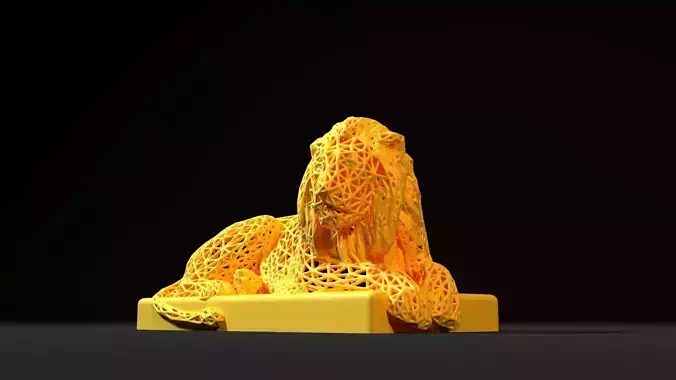 Figurine lion