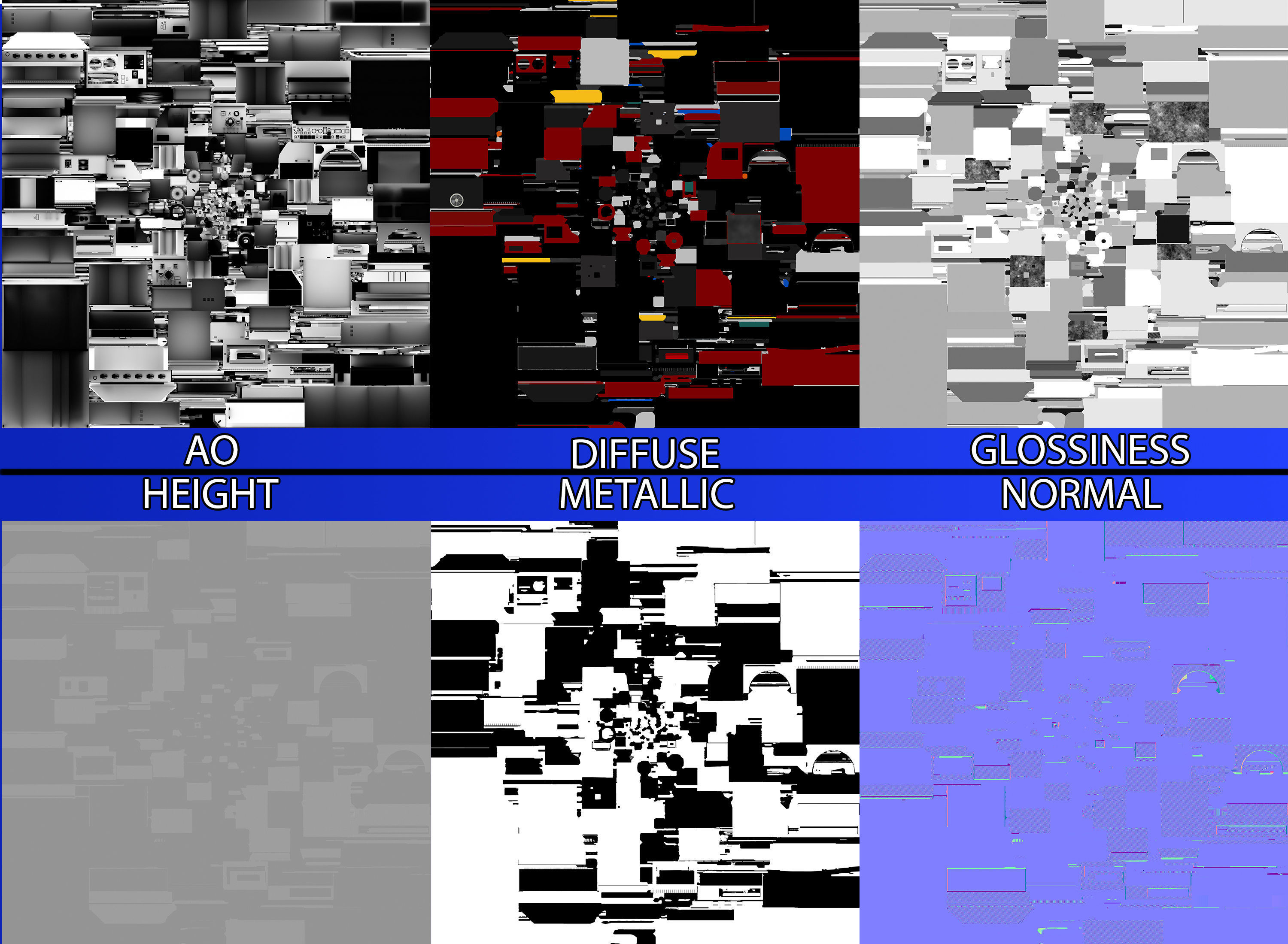 Fire Truck Custom Pumper Doyle Hose Low-poly 3D model_53