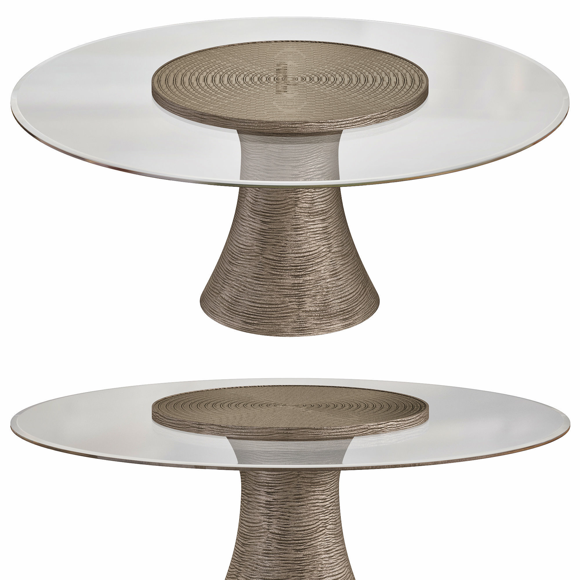 KATOUCHA 72 DINING TABLE by Bakerfurniture 3D model_1