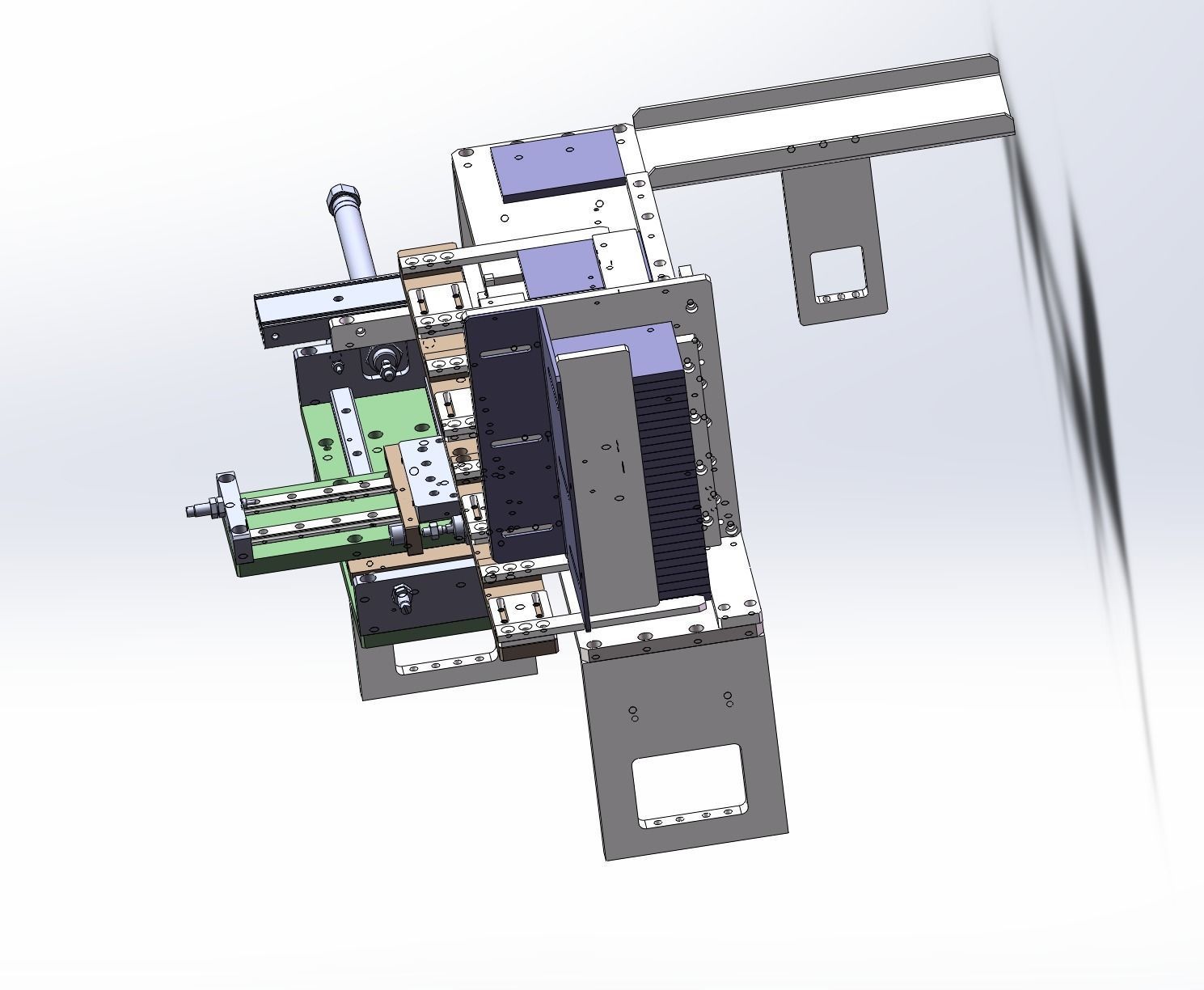 Lithium battery packing machine 3D model_5
