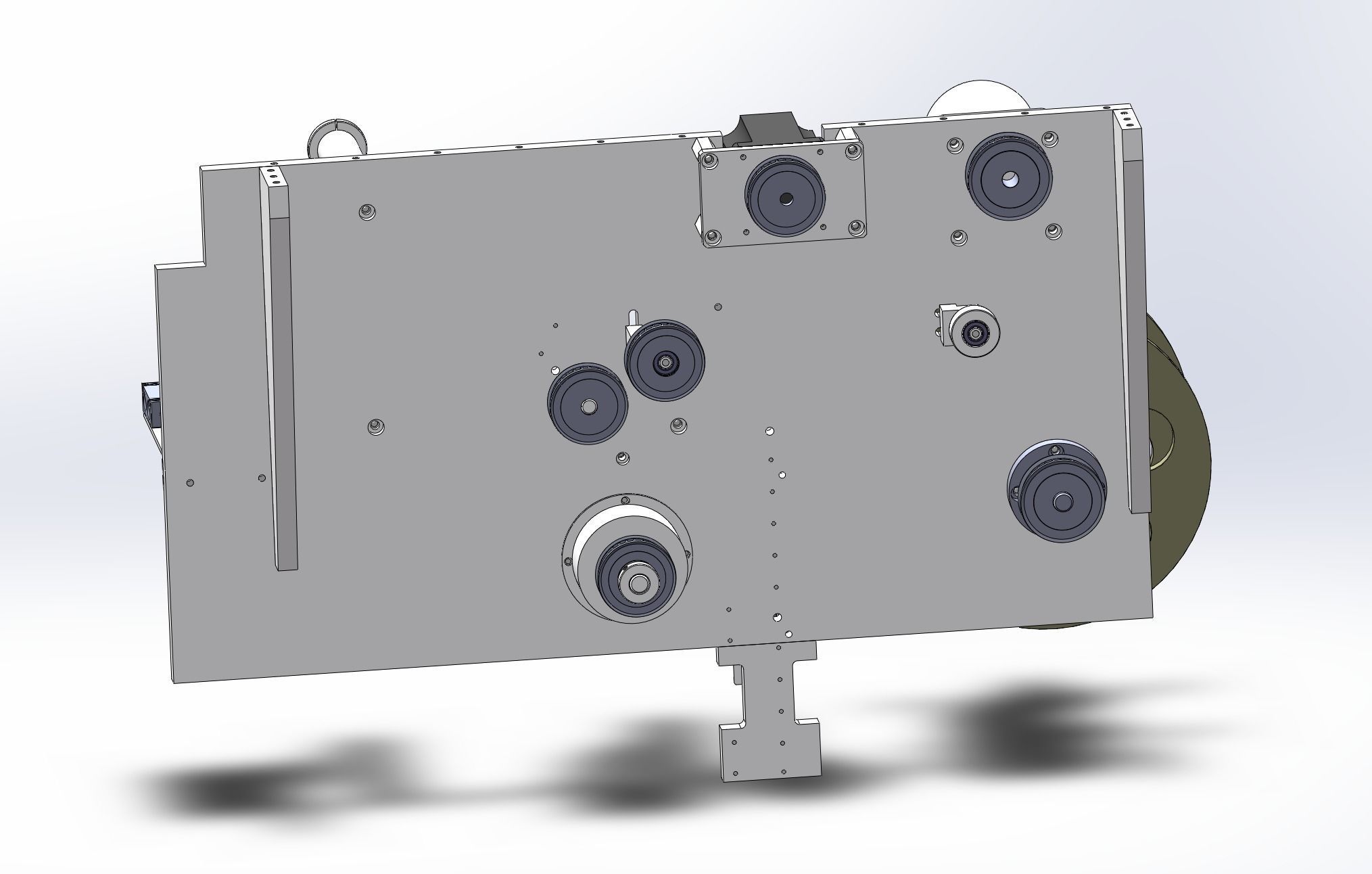 Lithium battery packing machine 3D model_7