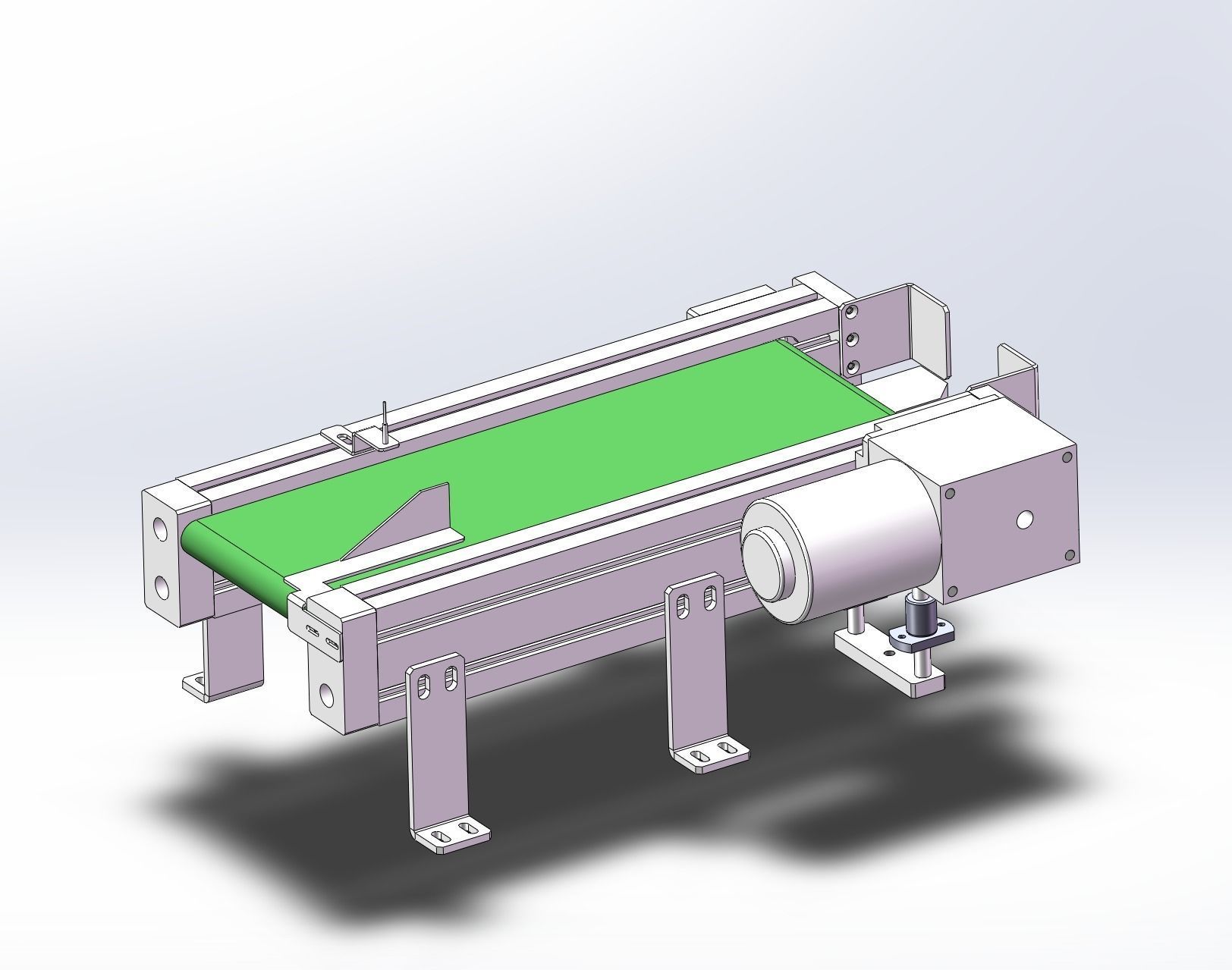 Lithium battery packing machine 3D model_4