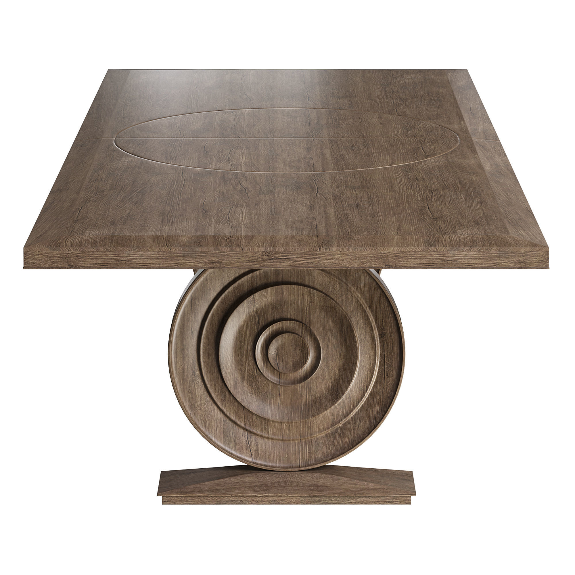 HEMINGWAY DINING TABLE by bakerfurniture 3D model_2