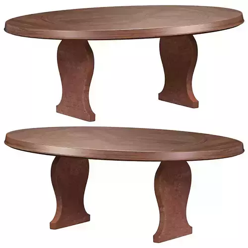 GRAND CONCORDE OVAL TABLE by bakerfurniture
