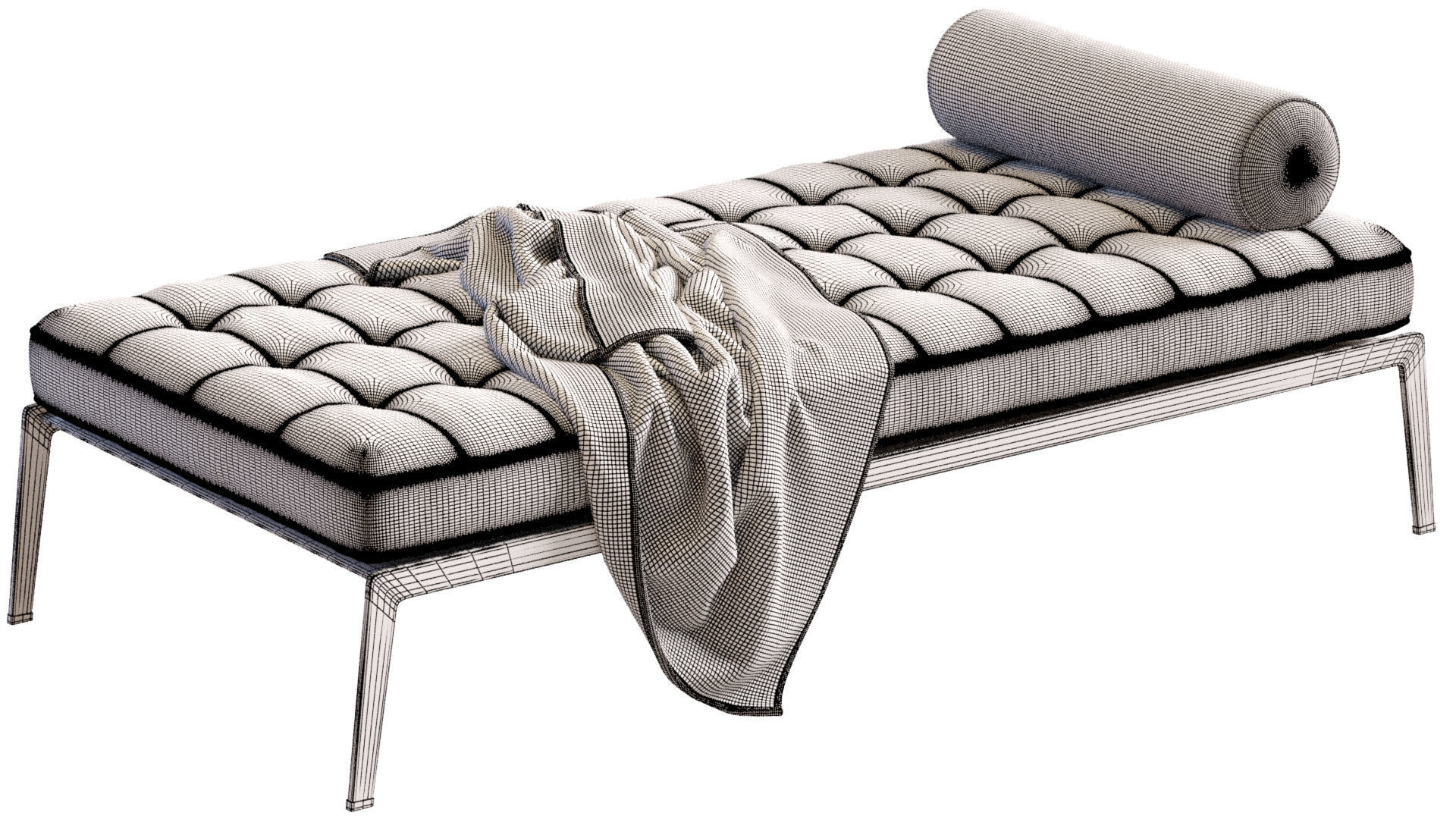 Chaise Longues Magi By Flexform 3D model_9